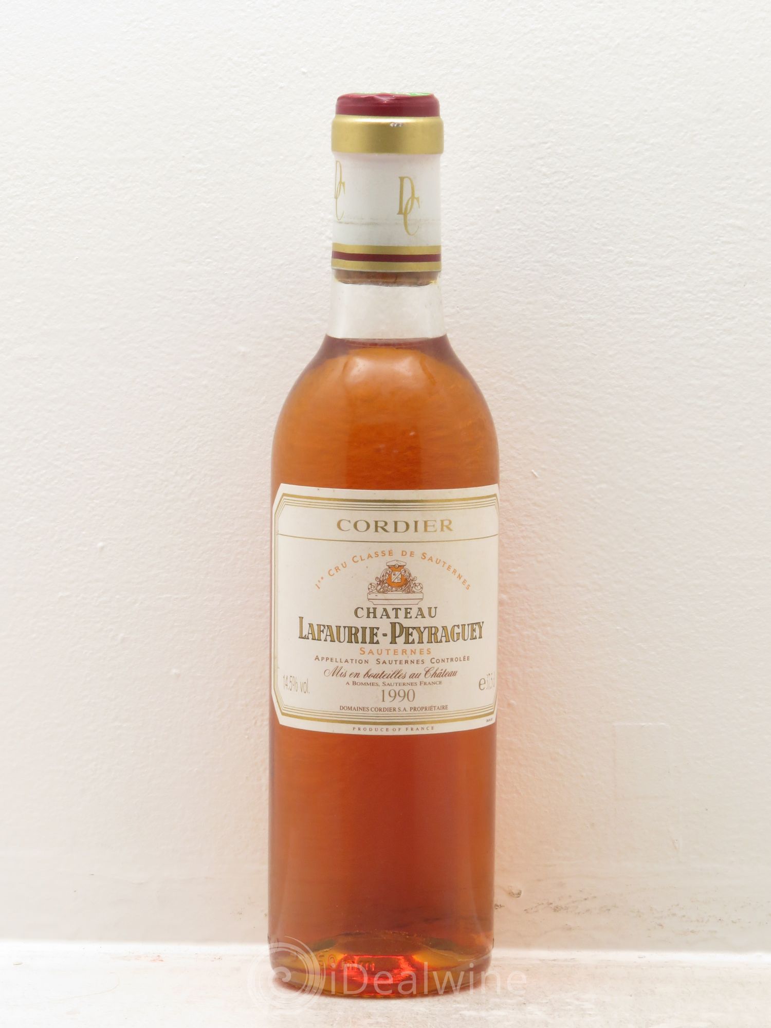 Château Lafaurie-Peyraguey 1er Grand Cru Classé 1990 - Lotto di 1 mezza bottiglia - 0
