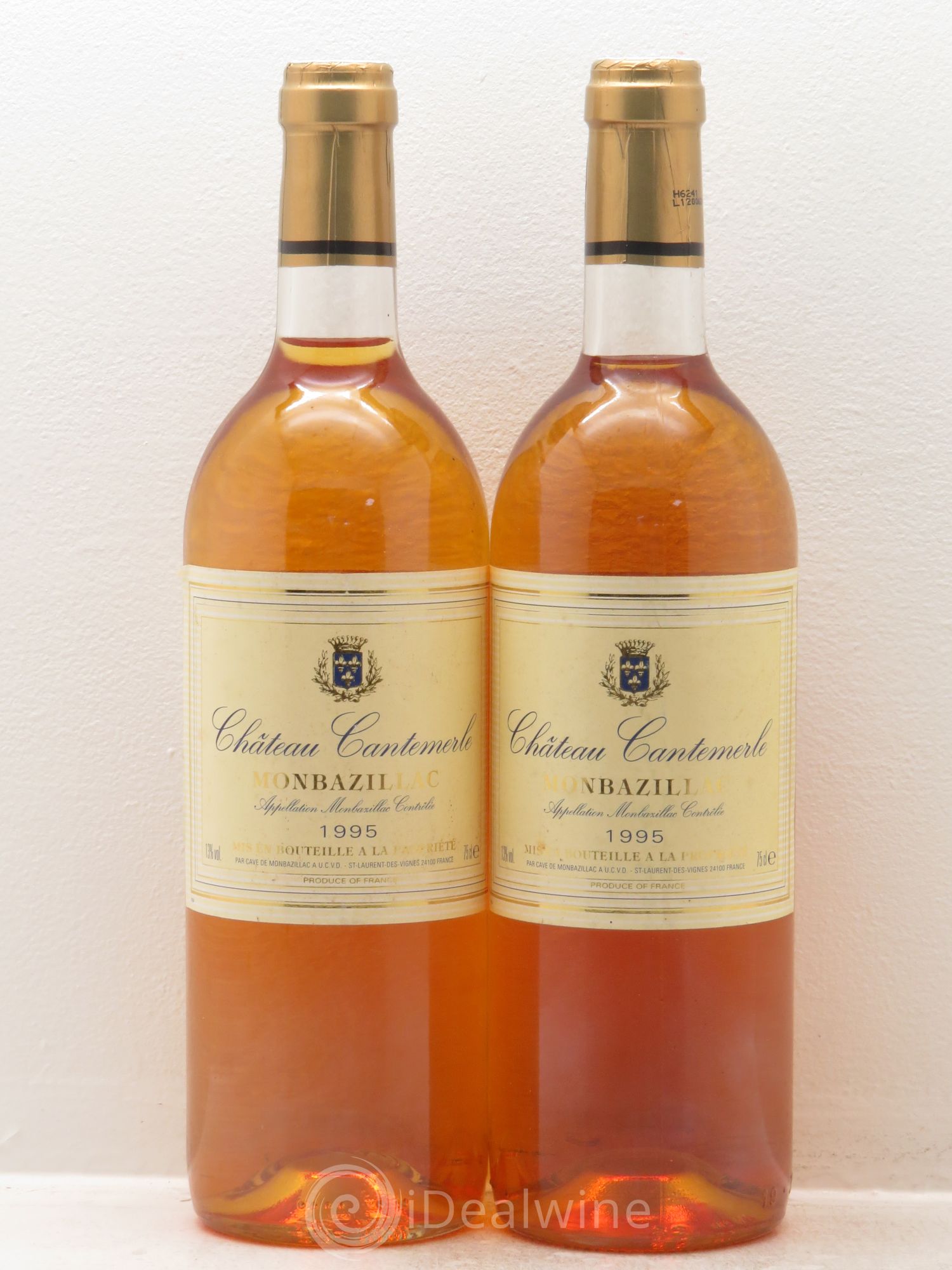 Monbazillac Cantemerle 1995 - Lotto di 2 bottiglie - 0