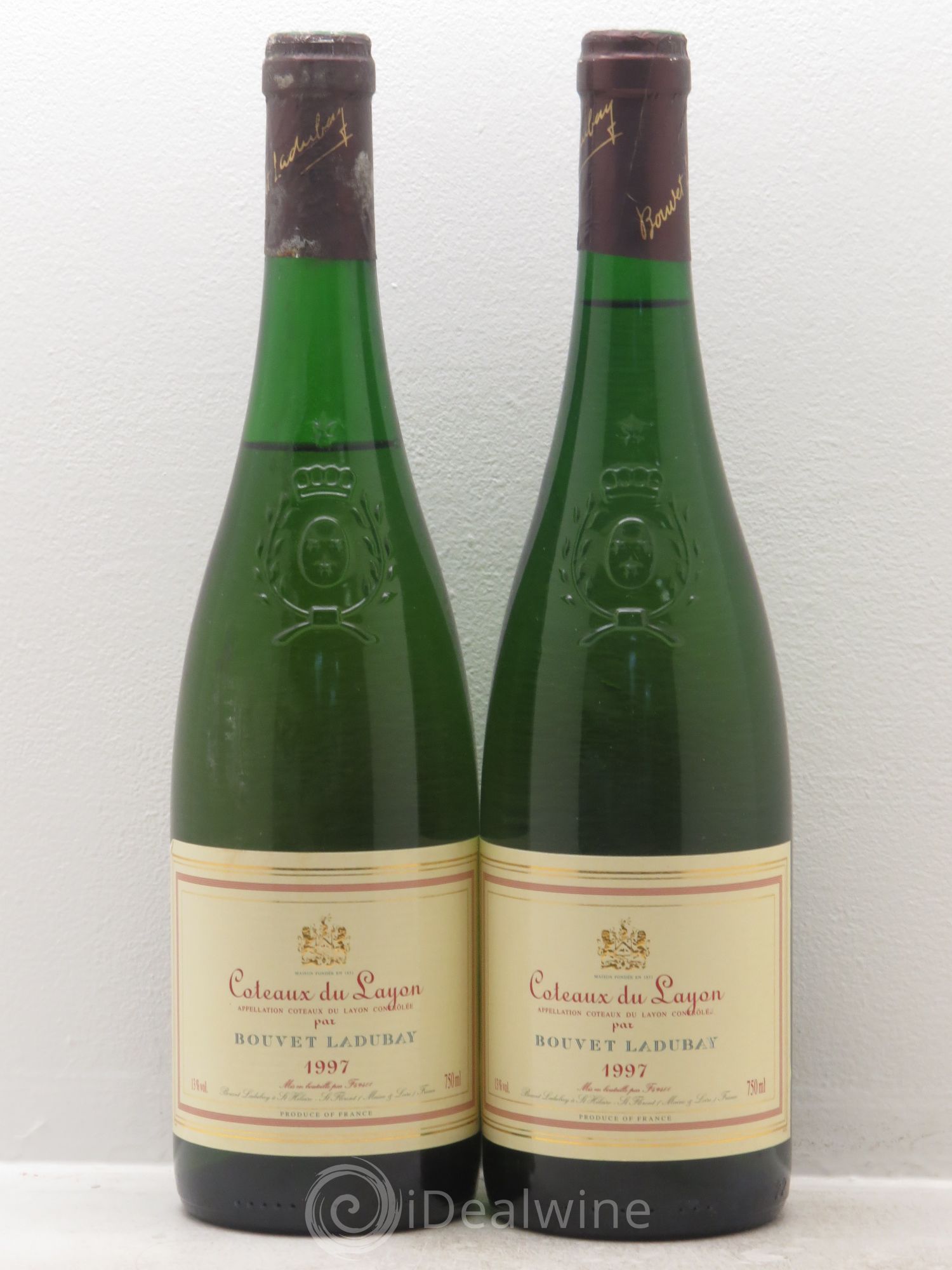 Coteaux du Layon Bouvay Ladubay 1997 - Lotto di 2 bottiglie - 0