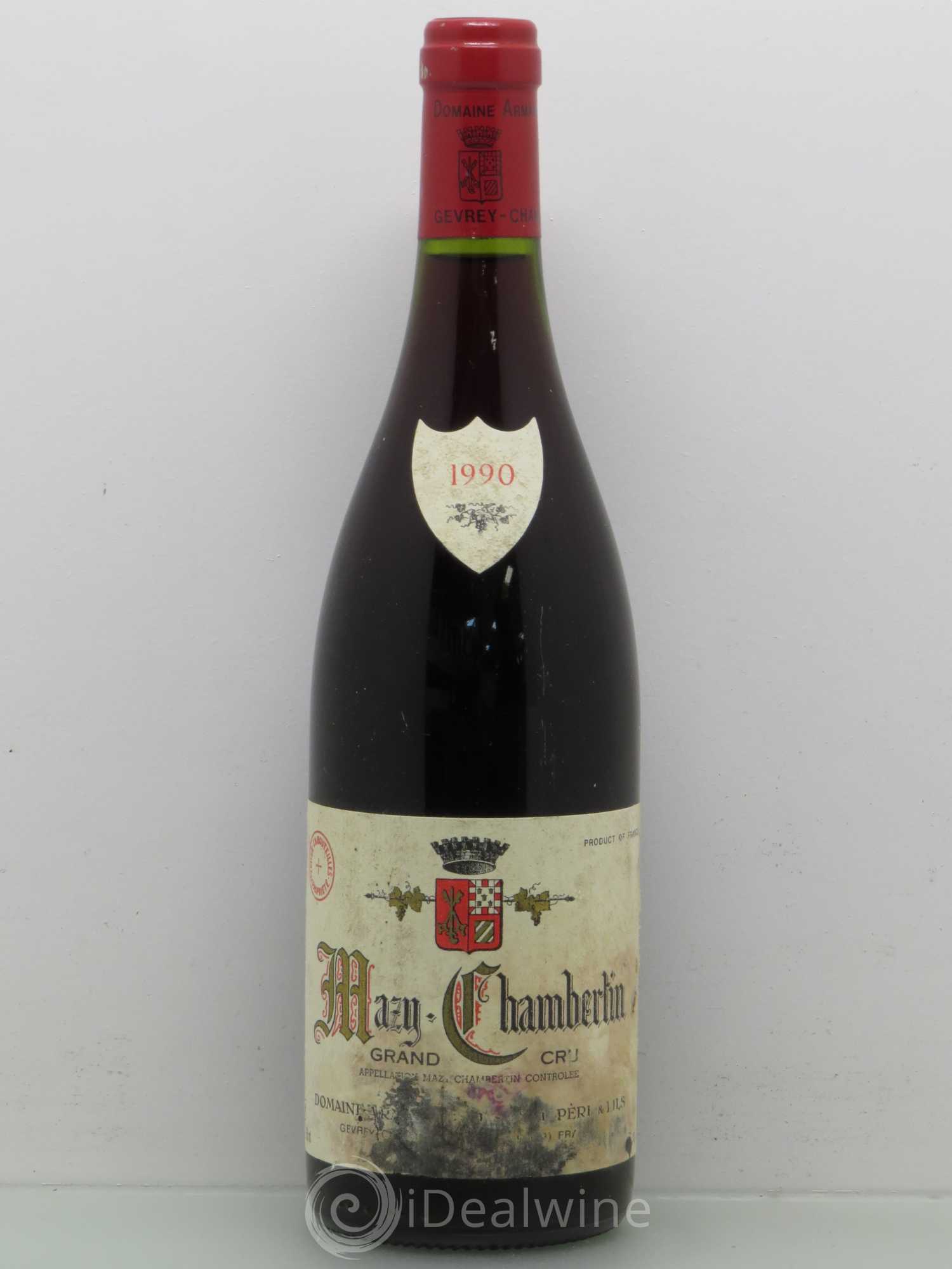 Mazis-Chambertin Grand Cru Armand Rousseau (Domaine) 1990 - Lot de 1 bouteille - 0