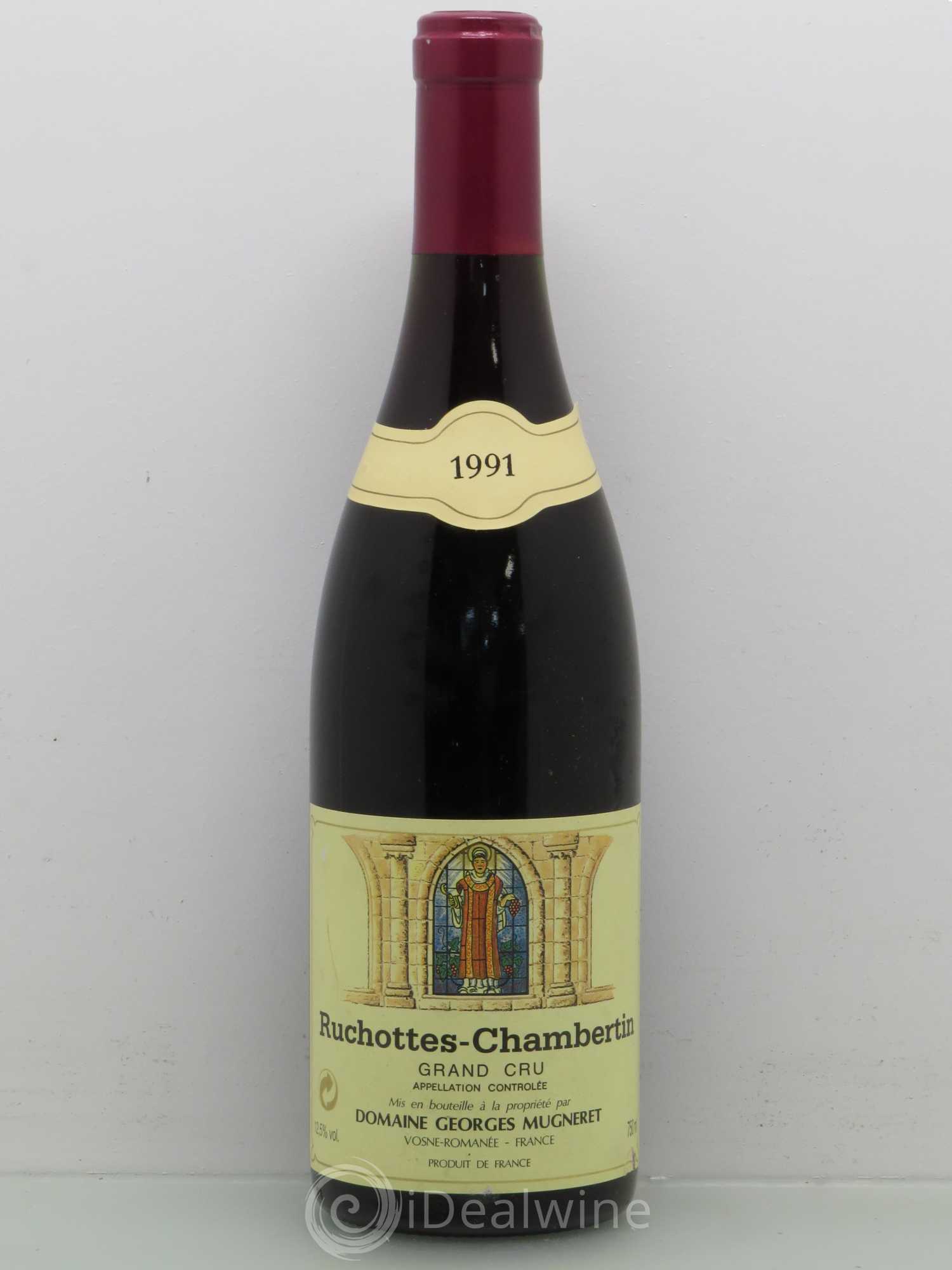 Ruchottes-Chambertin Grand Cru Georges Mugneret (Domaine) 1991 - Lot de 1 bouteille - 0