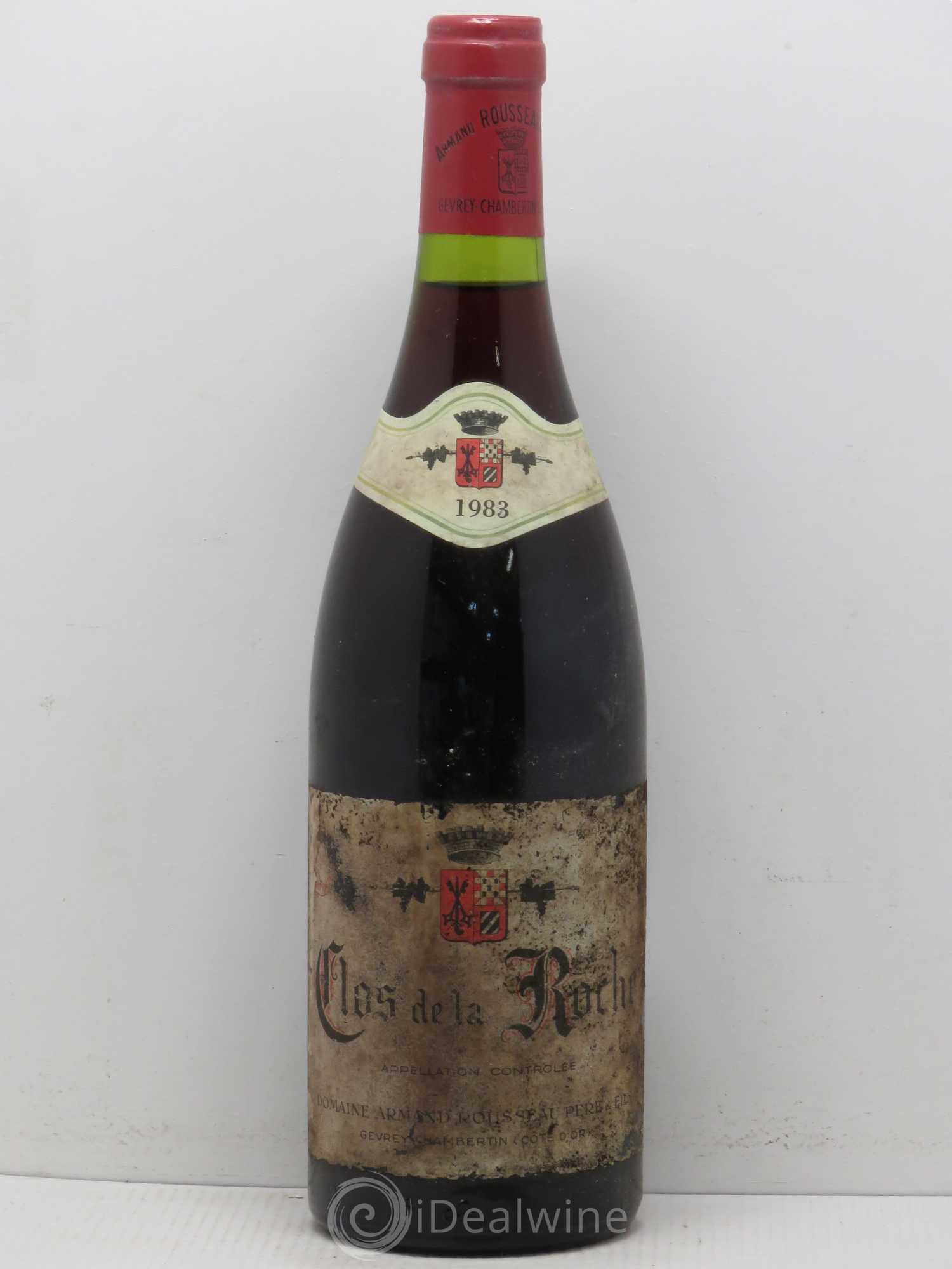 Clos de la Roche Grand Cru Armand Rousseau (Domaine) 1983 - Lot de 1 bouteille - 0