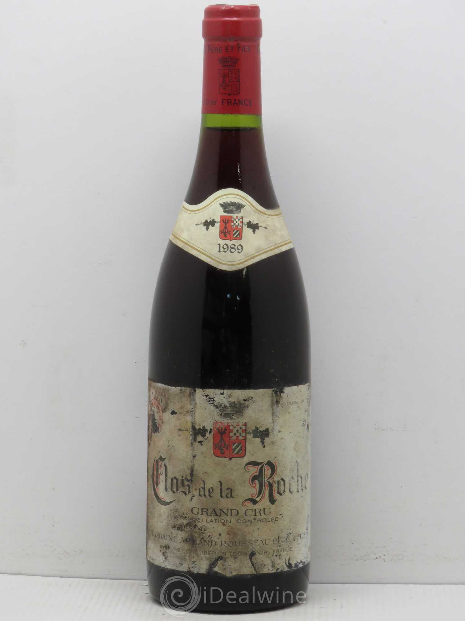 Clos de la Roche Grand Cru Armand Rousseau (Domaine) 1989 - Lot de 1 bouteille - 0