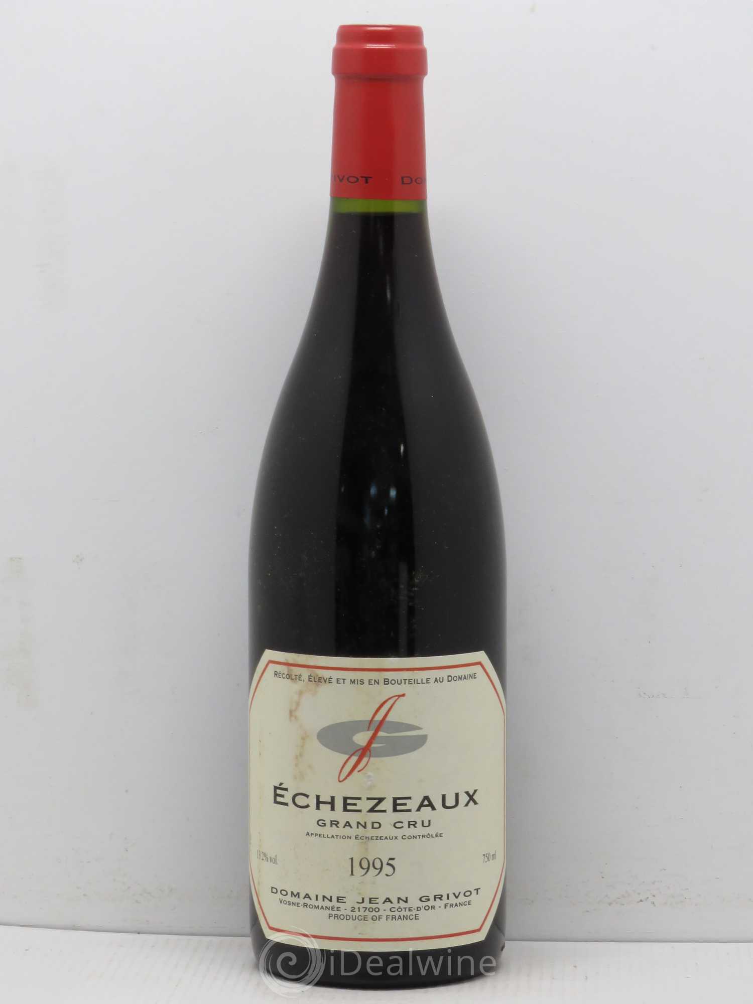 Echezeaux Grand Cru Jean Grivot 1995 - Lot de 1 bouteille - 0