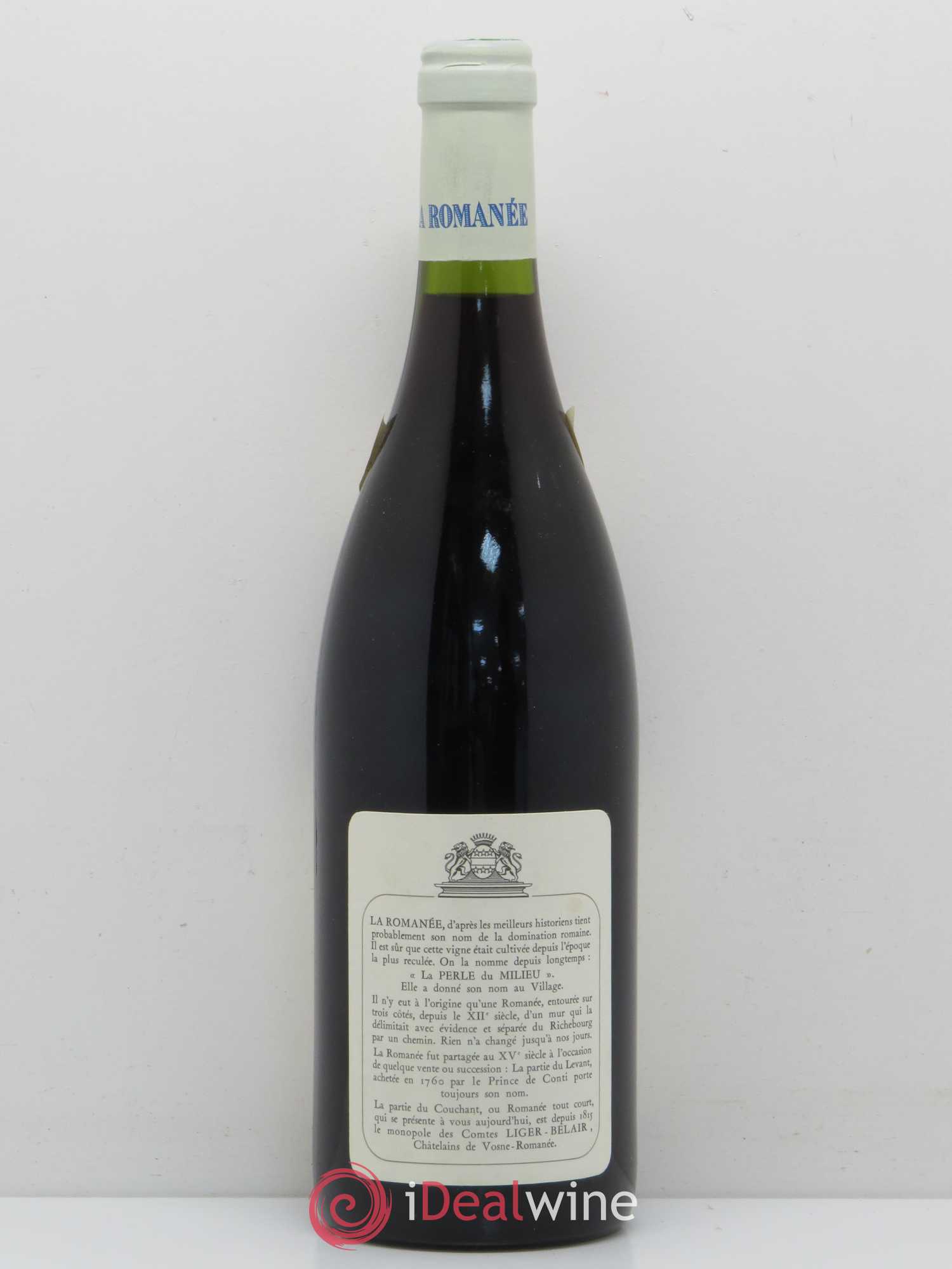 La Romanée Grand Cru Comte Liger-Belair (Domaine du) Bouchard Père et fils 1993 - Posten von 1 Flasche - 1