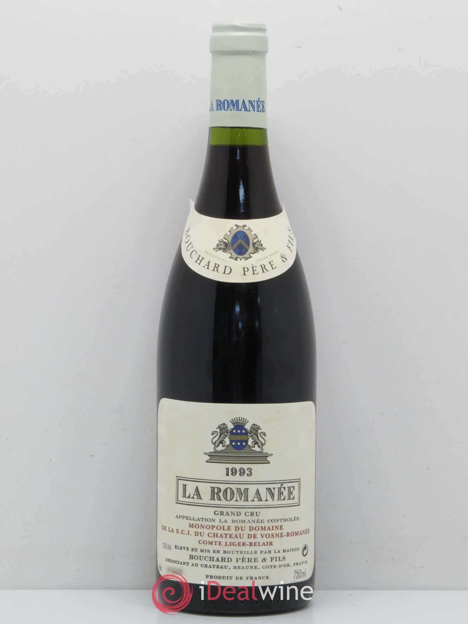 La Romanée Grand Cru Comte Liger-Belair (Domaine du) Bouchard Père et fils 1993 - Posten von 1 Flasche - 0