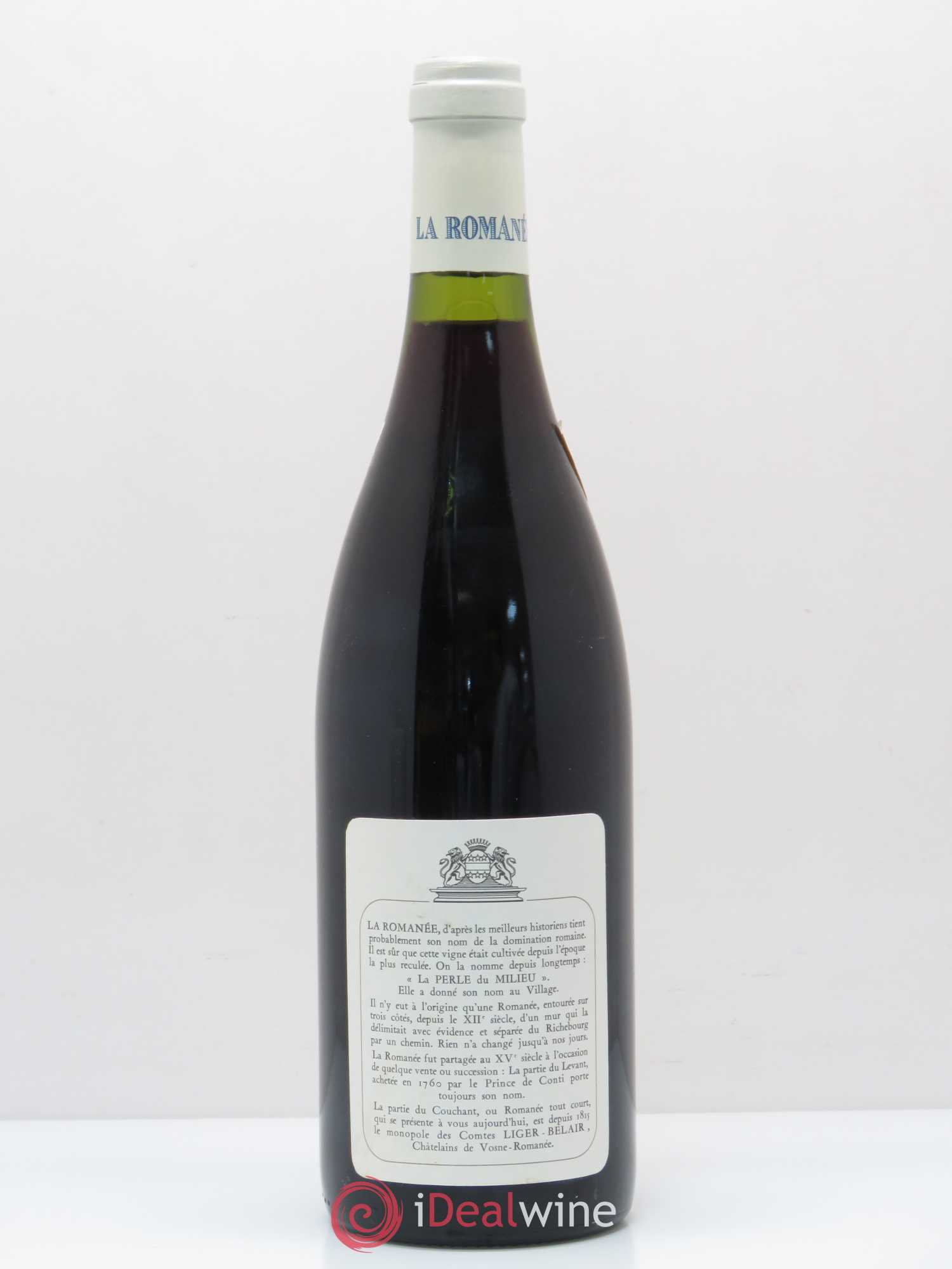 La Romanée Grand Cru Comte Liger-Belair (Domaine du) 1993 - Lot de 1 bouteille - 1