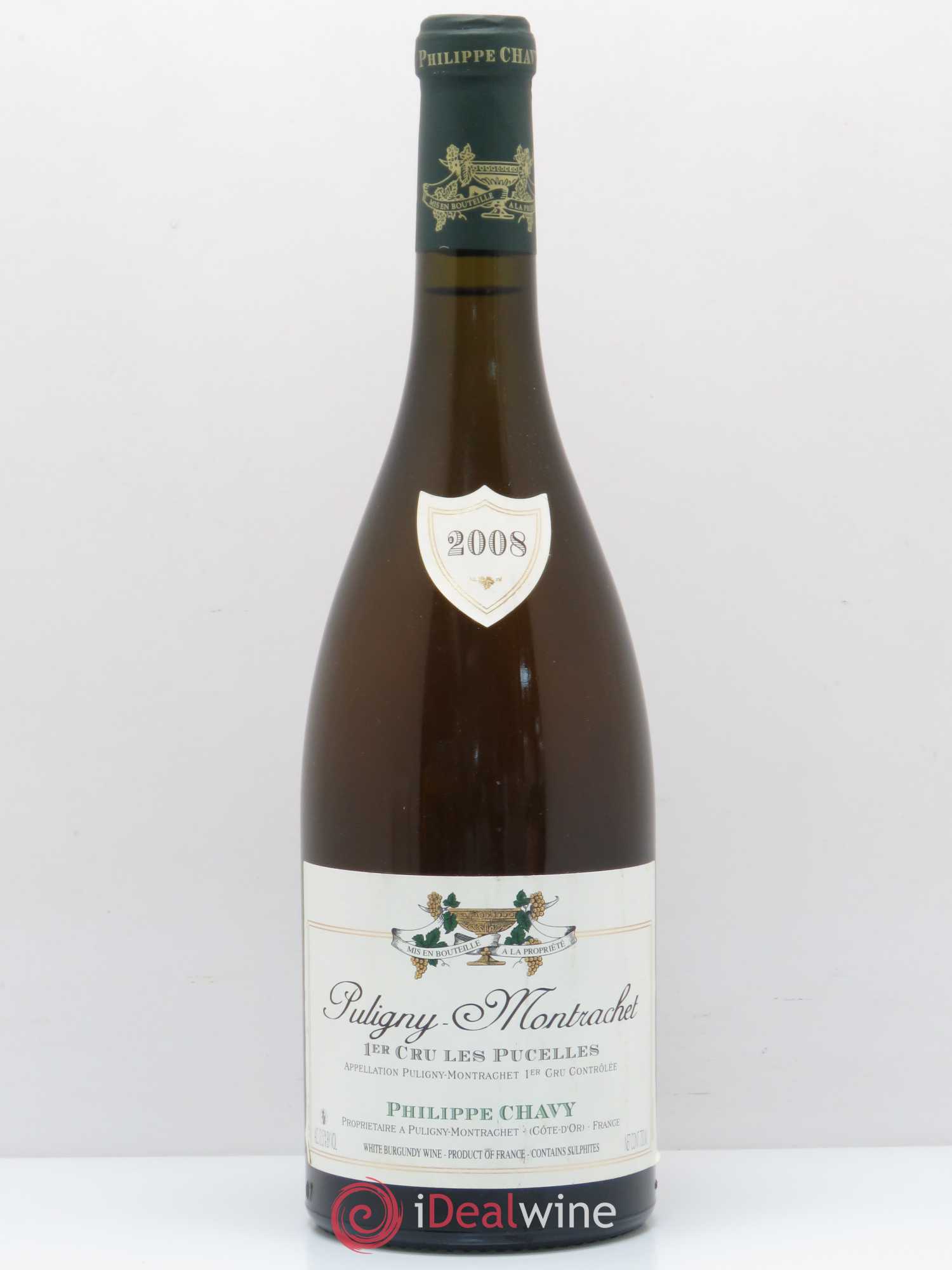 Puligny-Montrachet 1er Cru Les Pucelles Domaine Philippe Chavy (sans prix de réserve) 2008 - Posten von 1 Flasche - 0