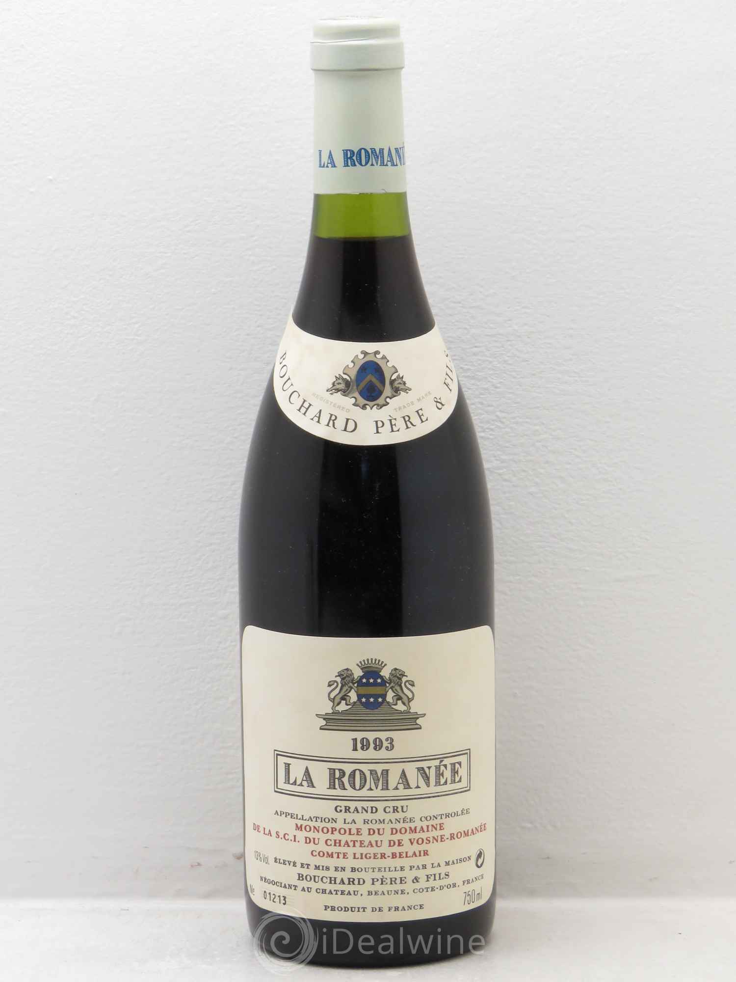 La Romanée Grand Cru Comte Liger-Belair (Domaine du) 1993 - Lot de 1 bouteille - 0