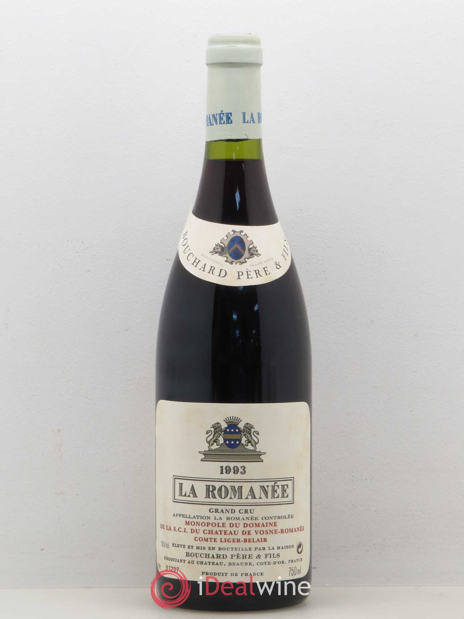 La Romanée Grand Cru Comte Liger-Belair (Domaine du) 1993 - Lot de 1 bouteille - 0