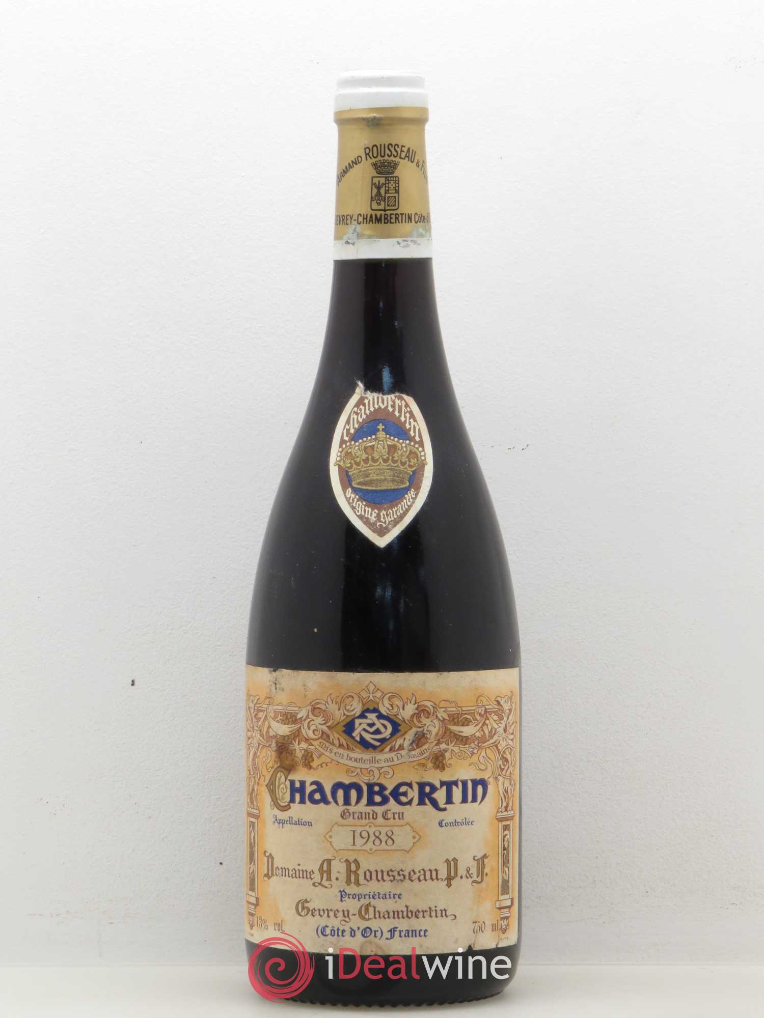 Chambertin Grand Cru Armand Rousseau (Domaine) 1988 - Lot de 1 bouteille - 0