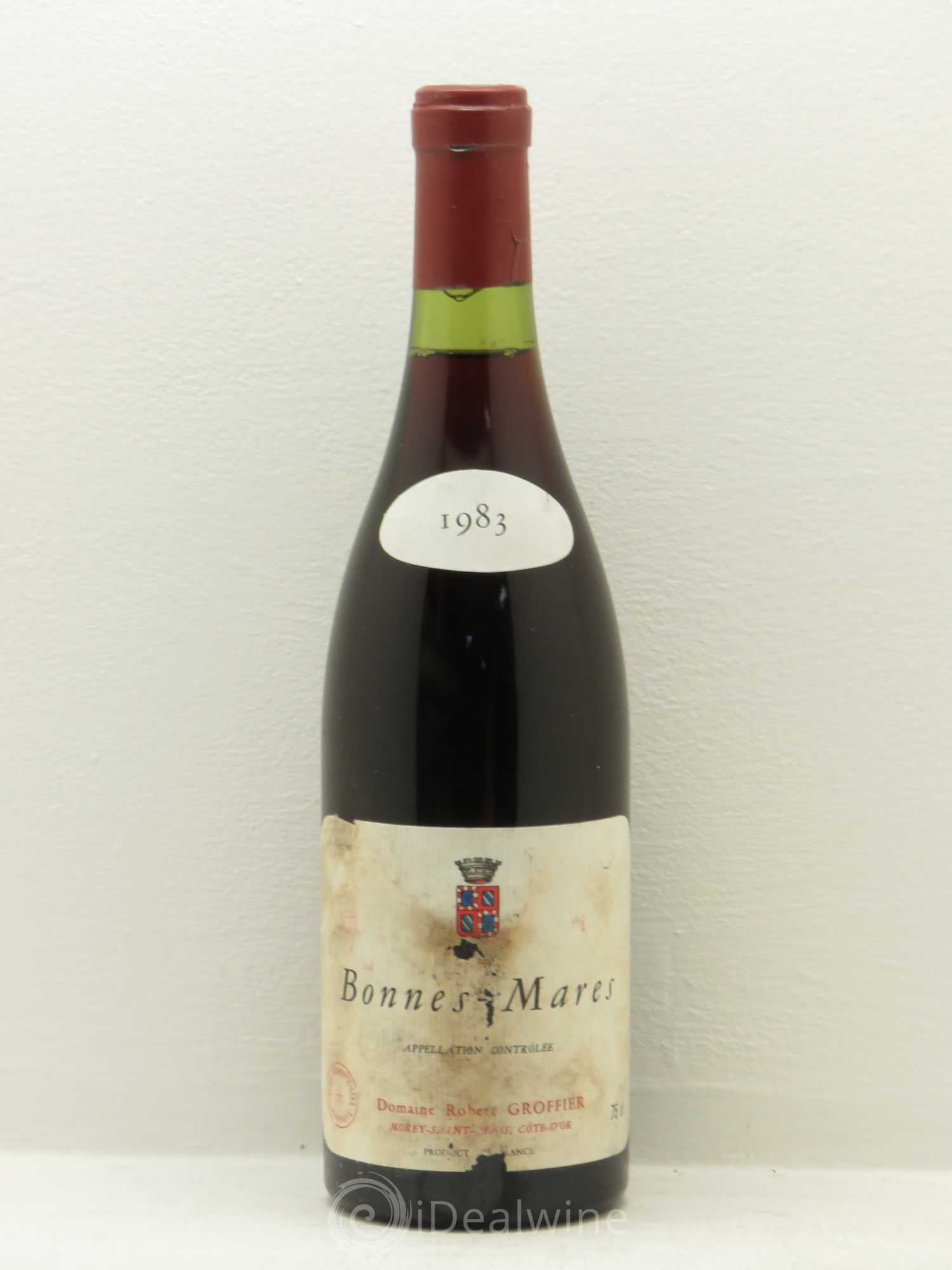 Bonnes-Mares Grand Cru Robert Groffier Père & Fils (Domaine) 1983 - Lot de 1 bouteille - 0
