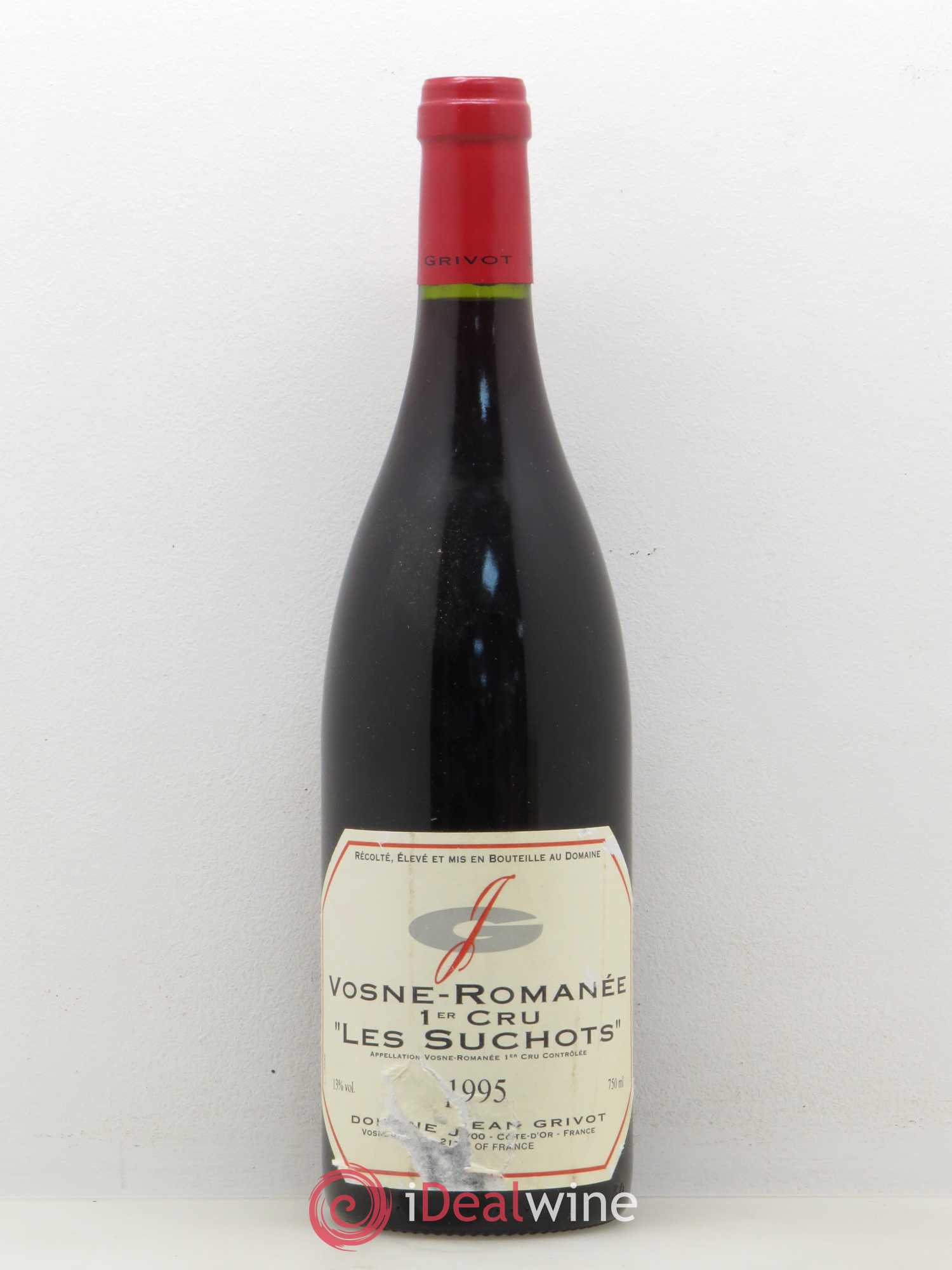 Vosne-Romanée 1er Cru Les Suchots Jean Grivot 1995 - Lot de 1 bouteille - 0