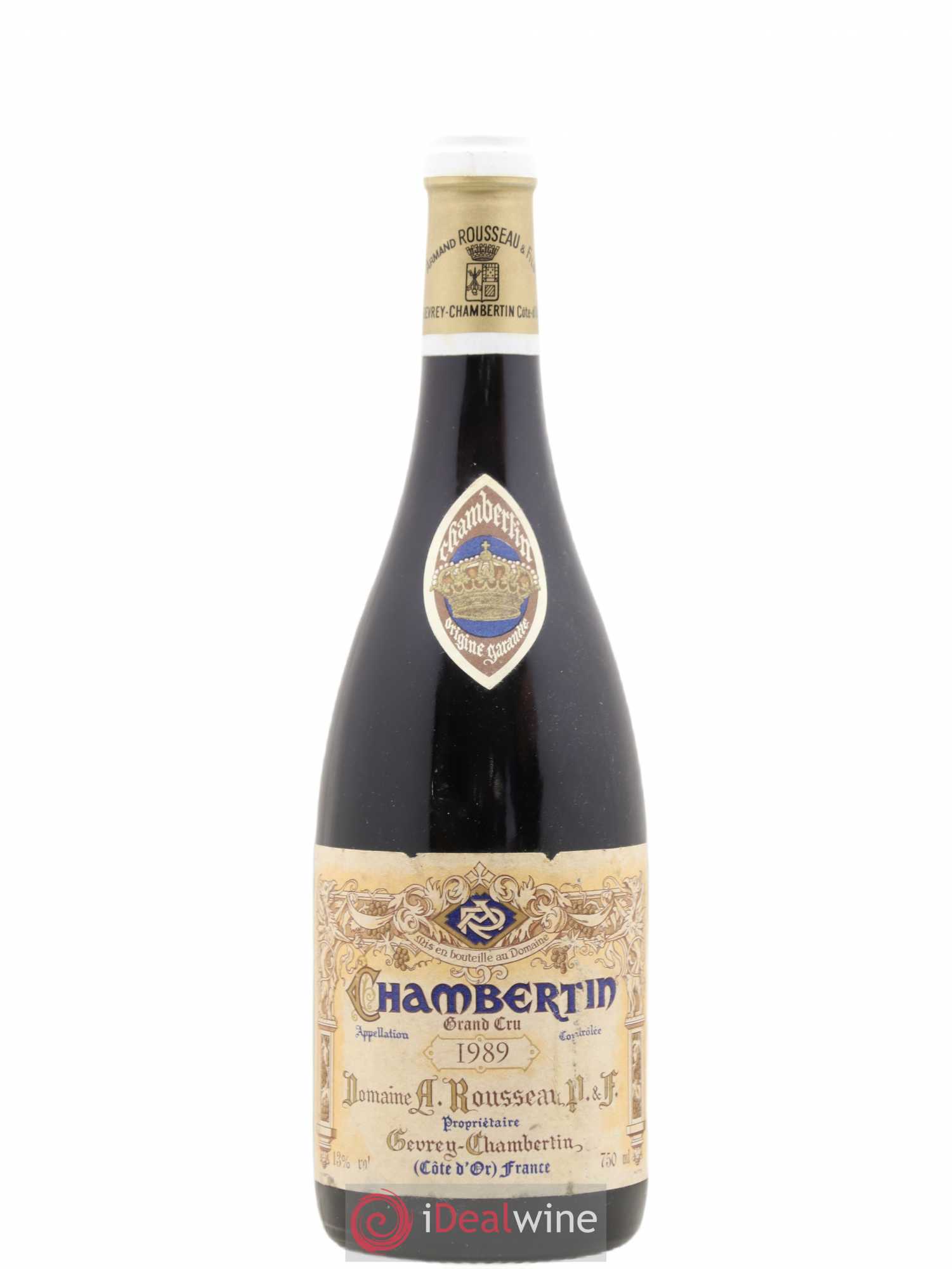 Chambertin Grand Cru Armand Rousseau (Domaine) 1989 - Lot de 1 bouteille - 0