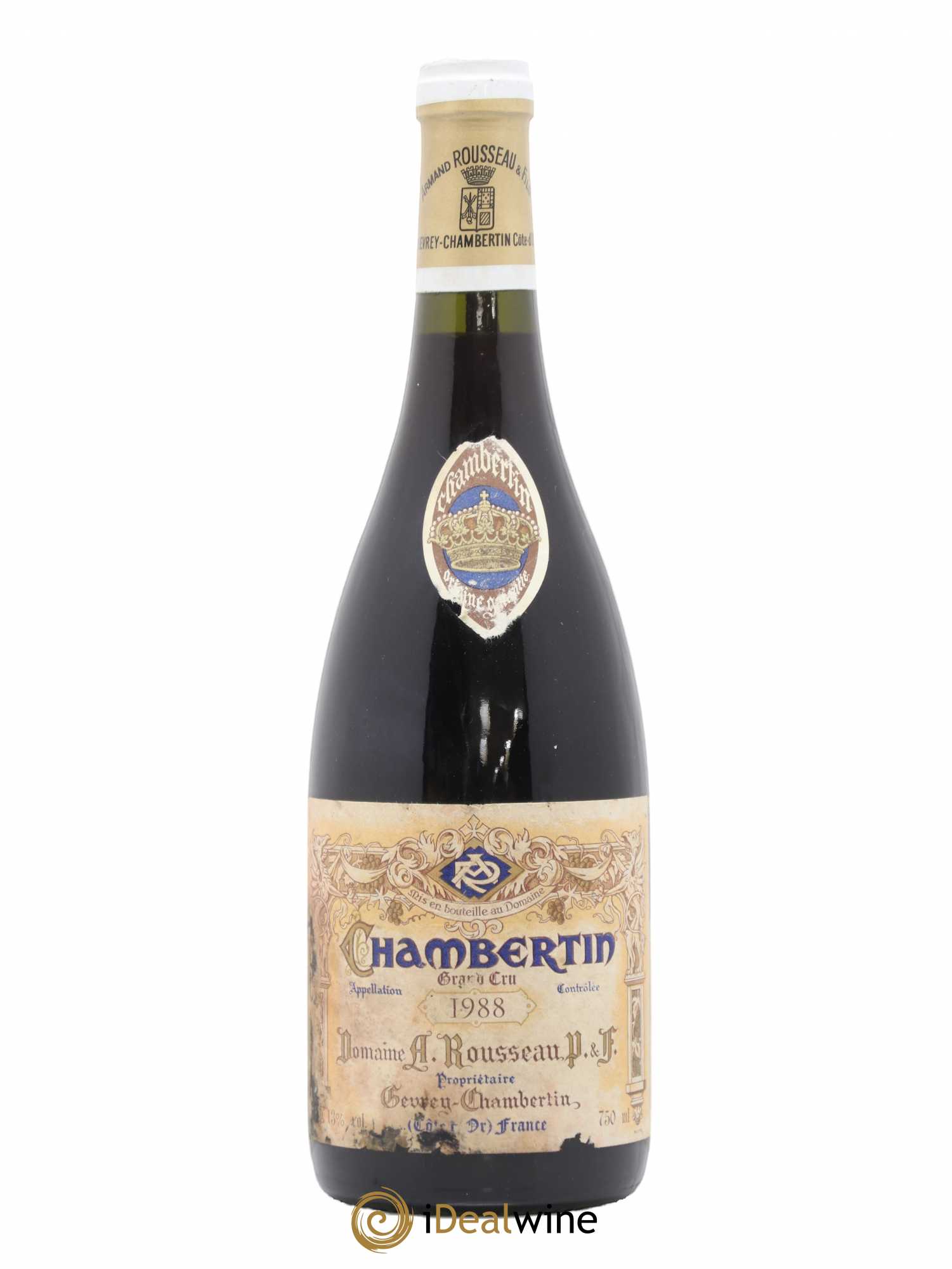 Chambertin Grand Cru Armand Rousseau (Domaine) 1988 - Lot de 1 bouteille - 0