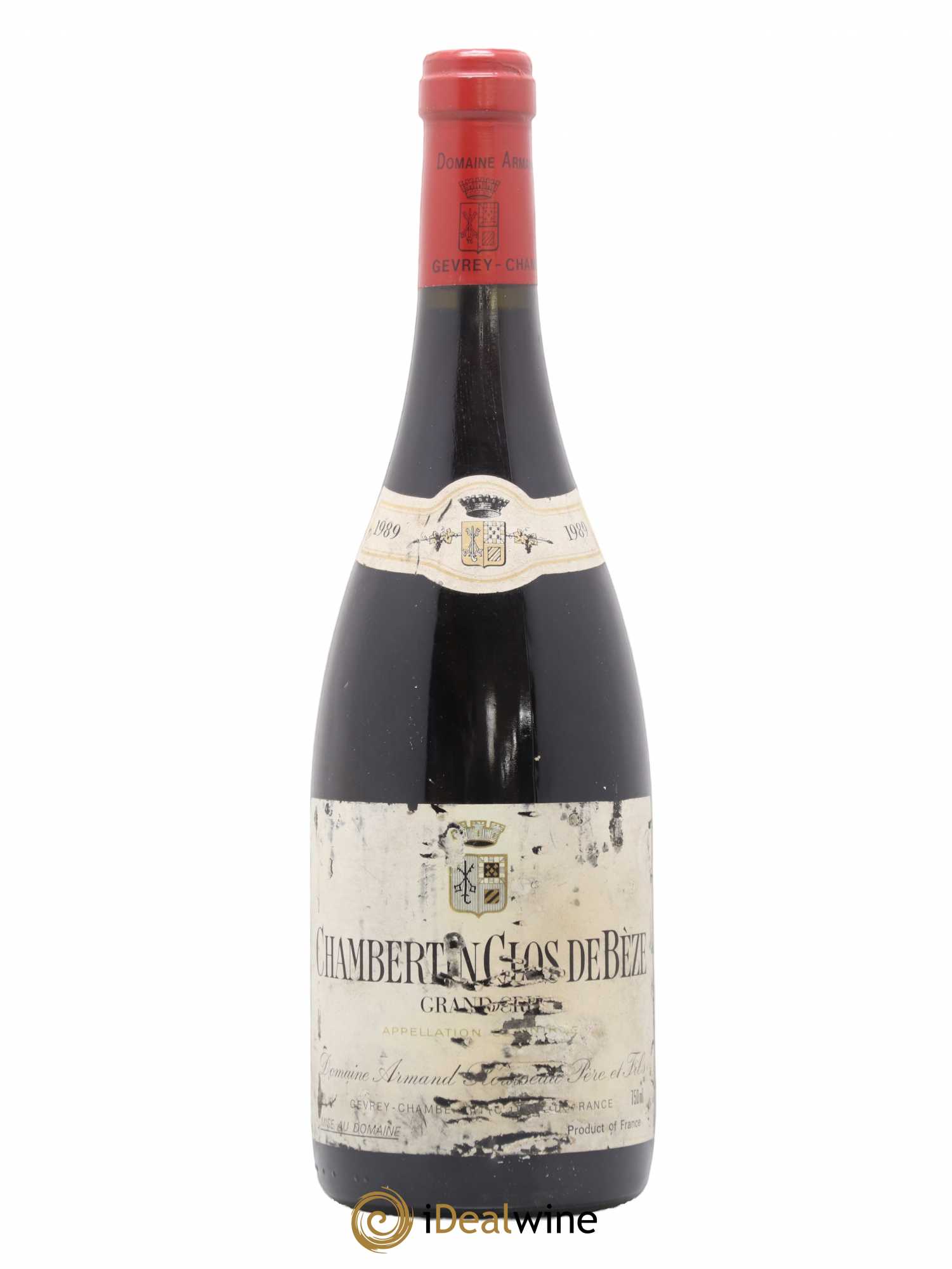 Chambertin Clos de Bèze Grand Cru Armand Rousseau (Domaine) 1989 - Lot de 1 bouteille - 0