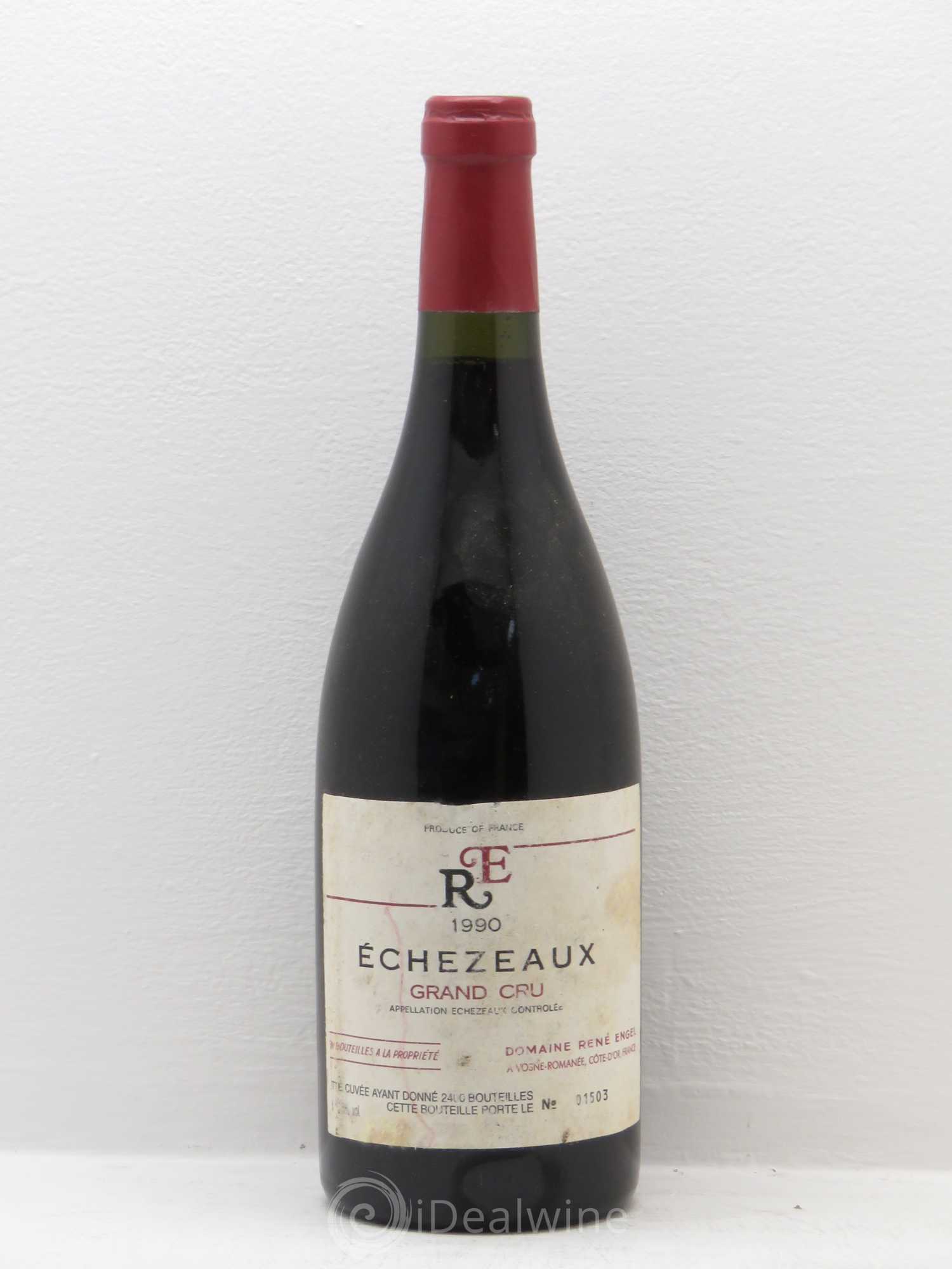 Echezeaux Grand Cru René Engel - Eugénie (Domaine) 1990 - Lot de 1 bouteille - 0