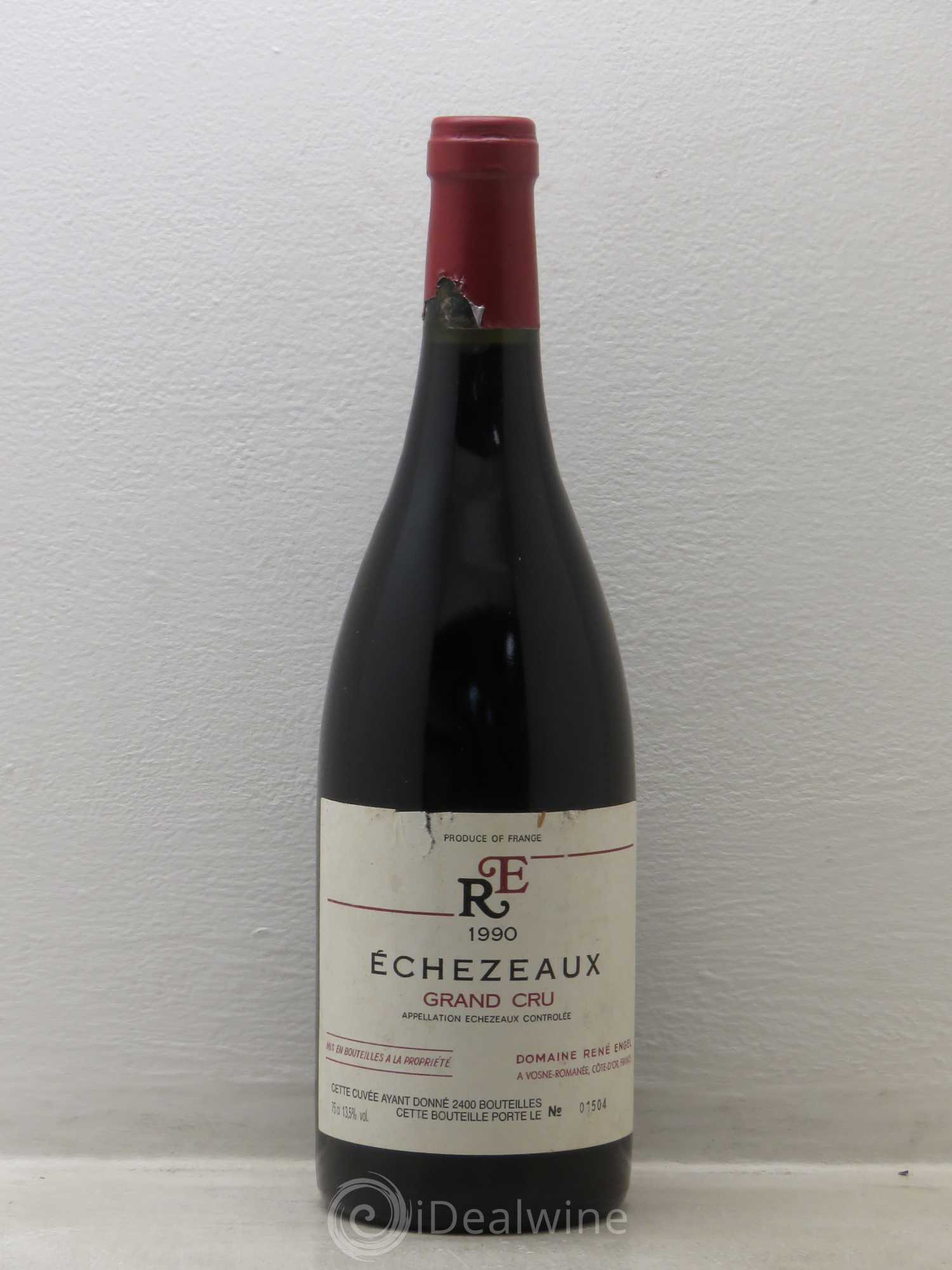 Echezeaux Grand Cru René Engel - Eugénie (Domaine) 1990 - Lot de 1 bouteille - 0