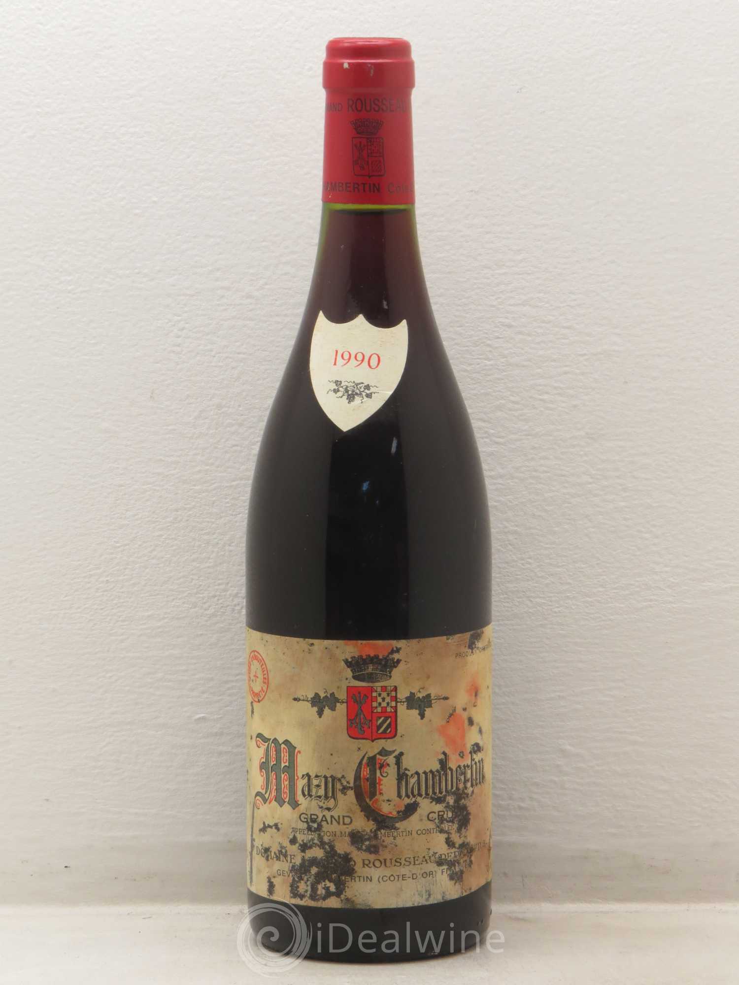 Mazis-Chambertin Grand Cru Armand Rousseau (Domaine) 1990 - Lot de 1 bouteille - 0