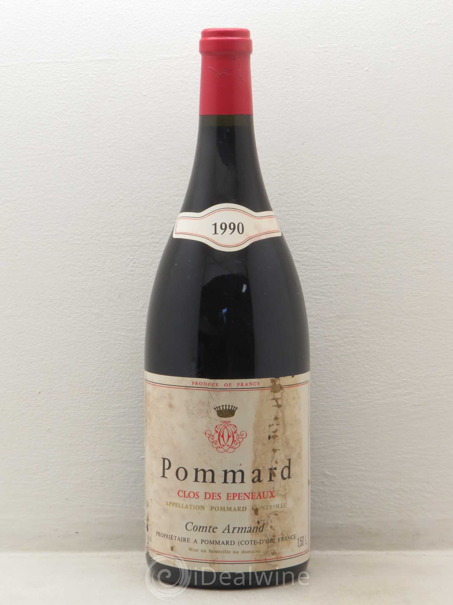 Pommard 1er Cru Clos des Epeneaux Comte Armand 1990 - Lot de 1 magnum - 0