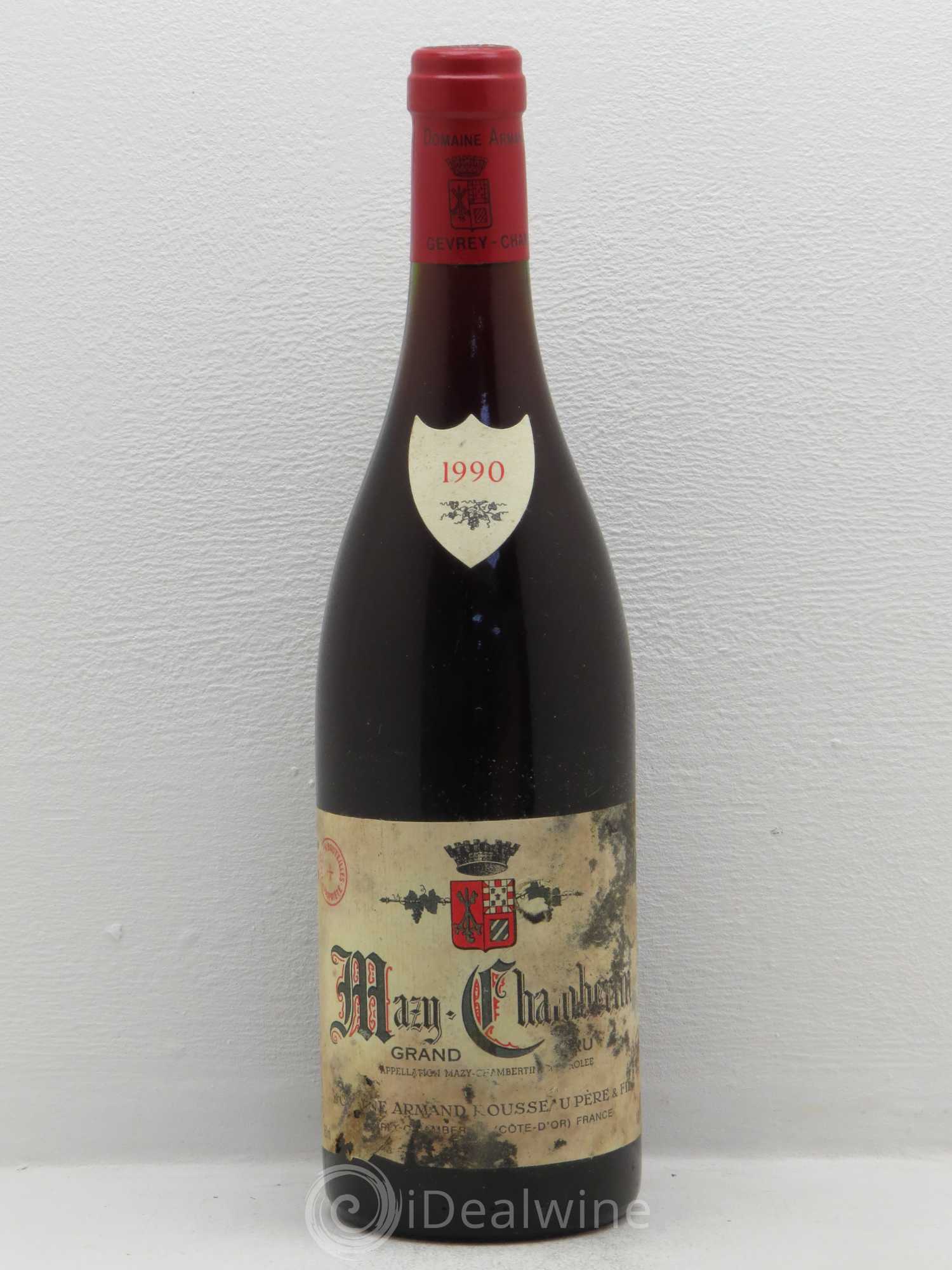 Mazis-Chambertin Grand Cru Armand Rousseau (Domaine) 1990 - Lot de 1 bouteille - 0