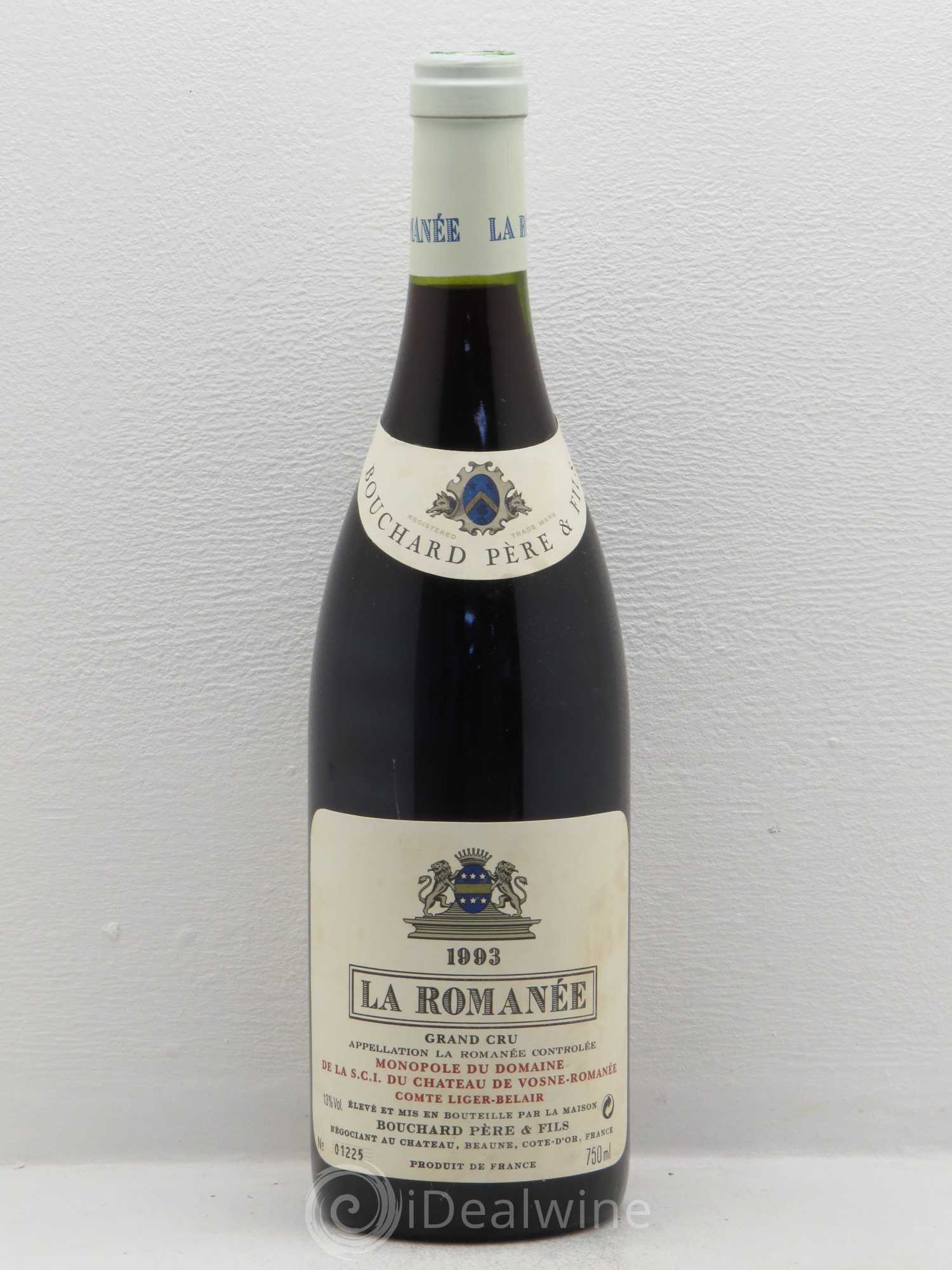 La Romanée Grand Cru Comte Liger-Belair (Domaine du) 1993 - Lot de 1 bouteille - 0