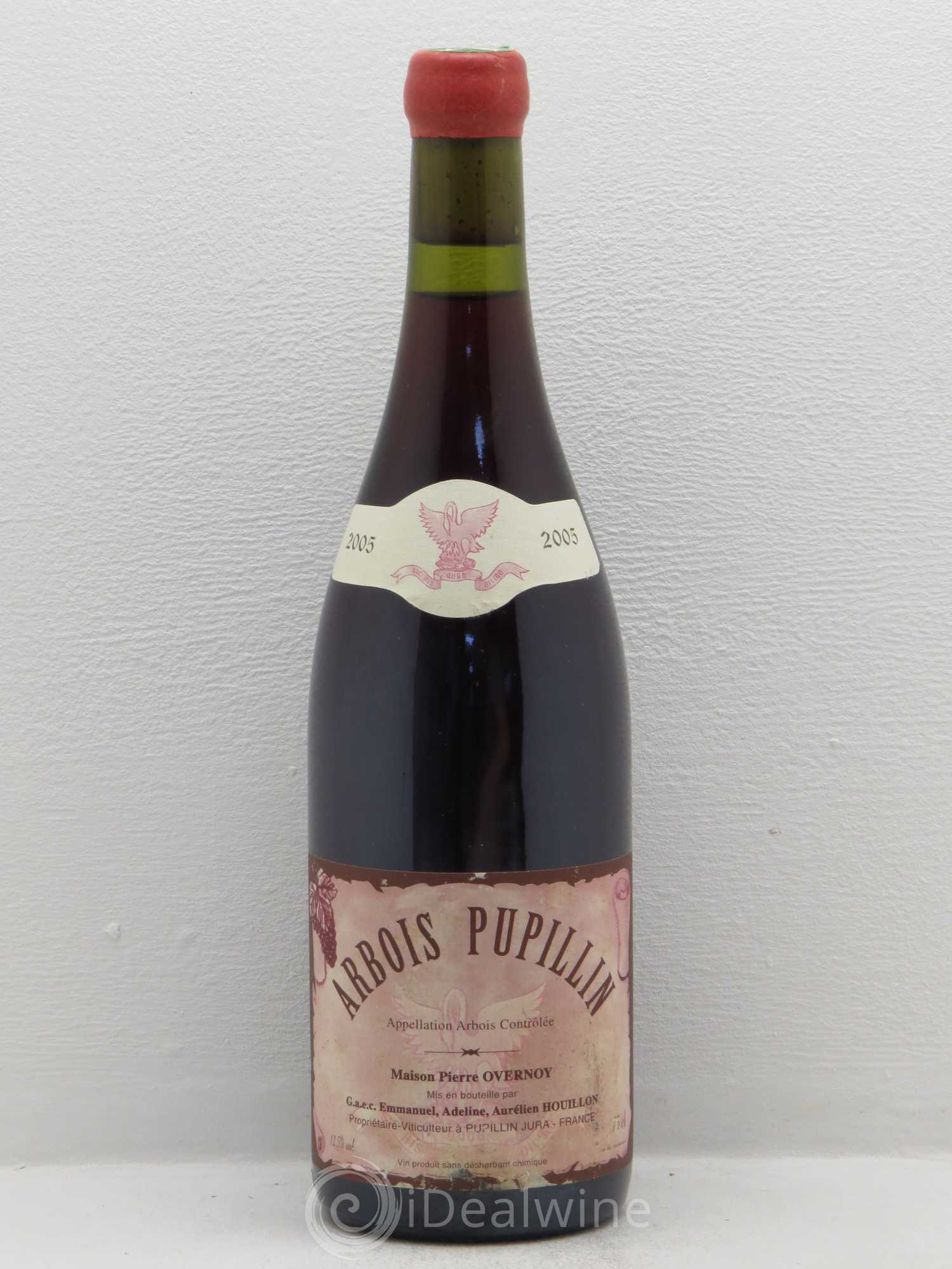 Arbois-Pupillin Poulsard (cire rouge) Overnoy-Houillon (Domaine) 2005 - Lot de 1 bouteille - 0