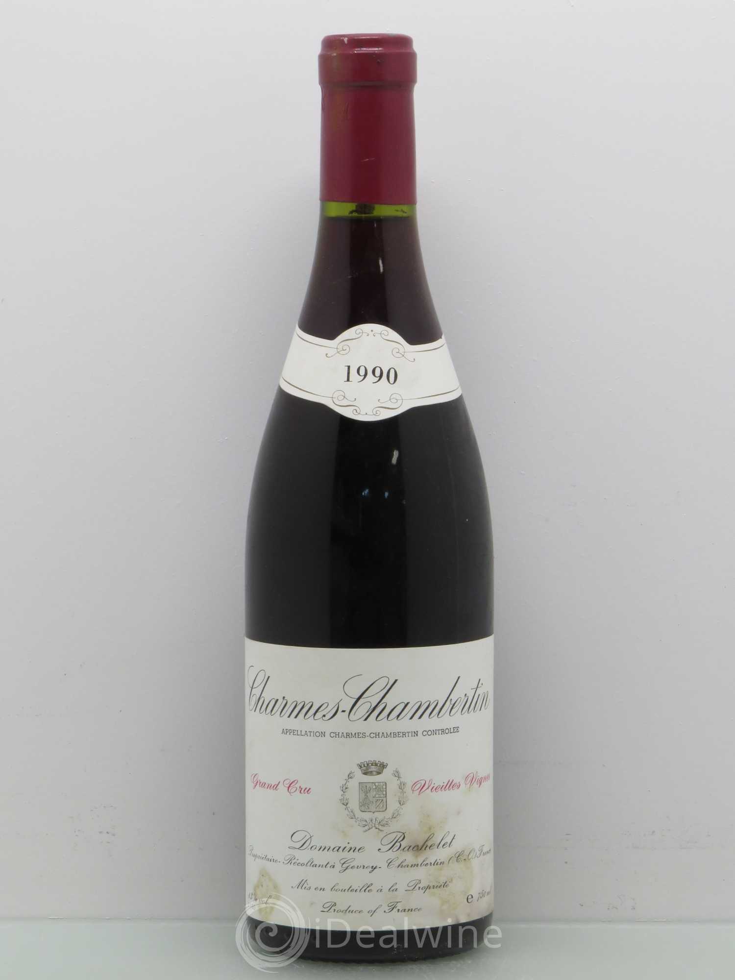 Charmes-Chambertin Grand Cru Vieilles Vignes - Denis Bachelet 1990 - Posten von 1 Flasche - 0