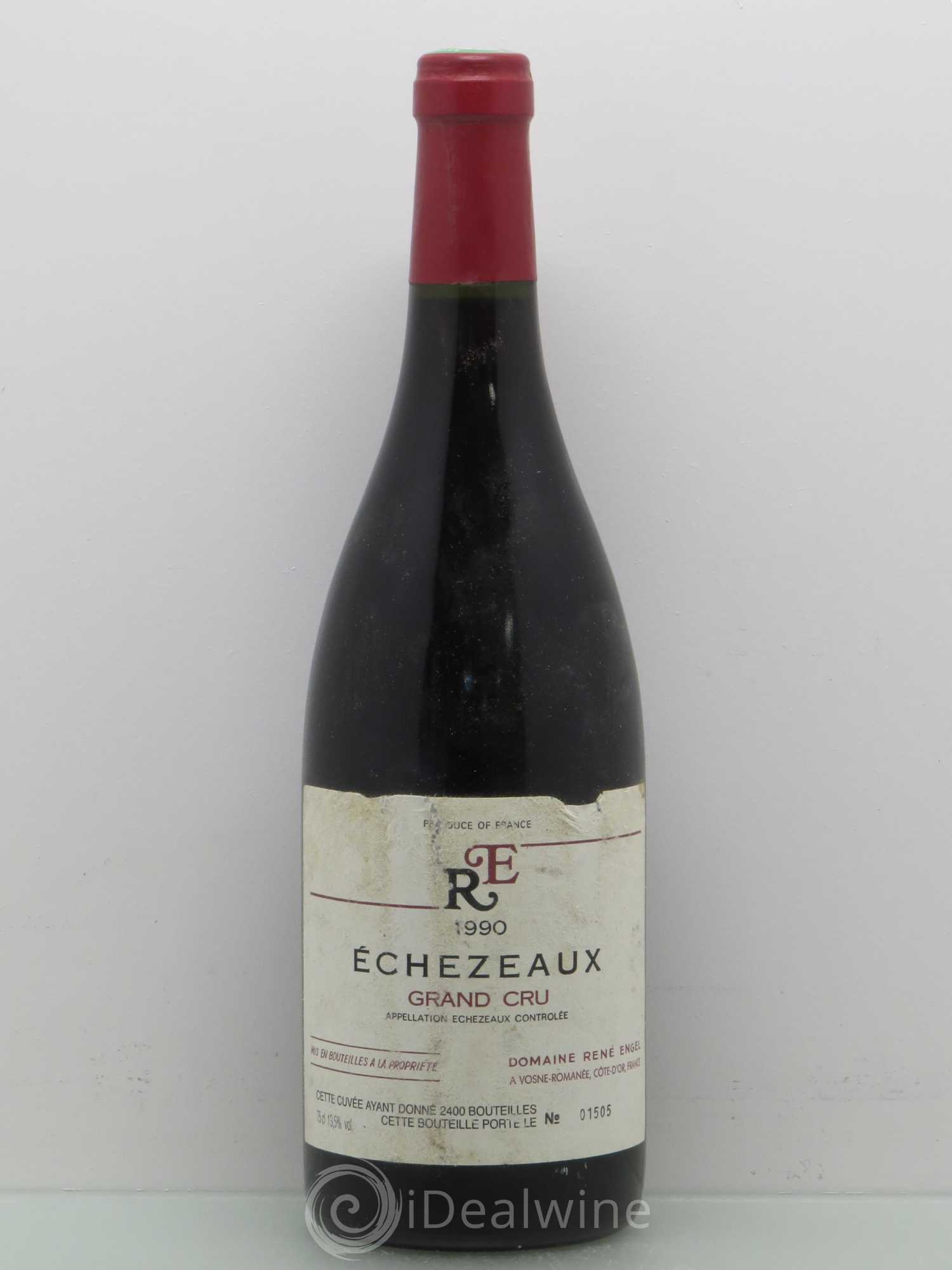 Echezeaux Grand Cru René Engel - Eugénie (Domaine) 1990 - Lot de 1 bouteille - 0