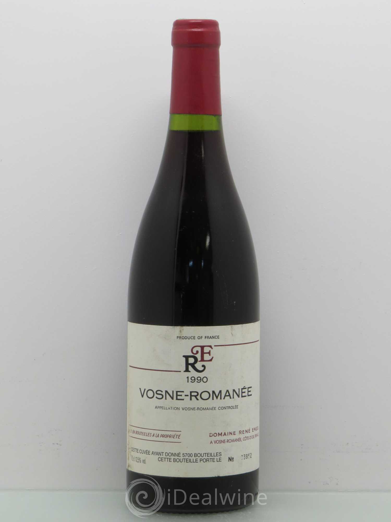 Vosne-Romanée Domaine René Engel - Domaine Eugénie 1990 - Lot de 1 bouteille - 0