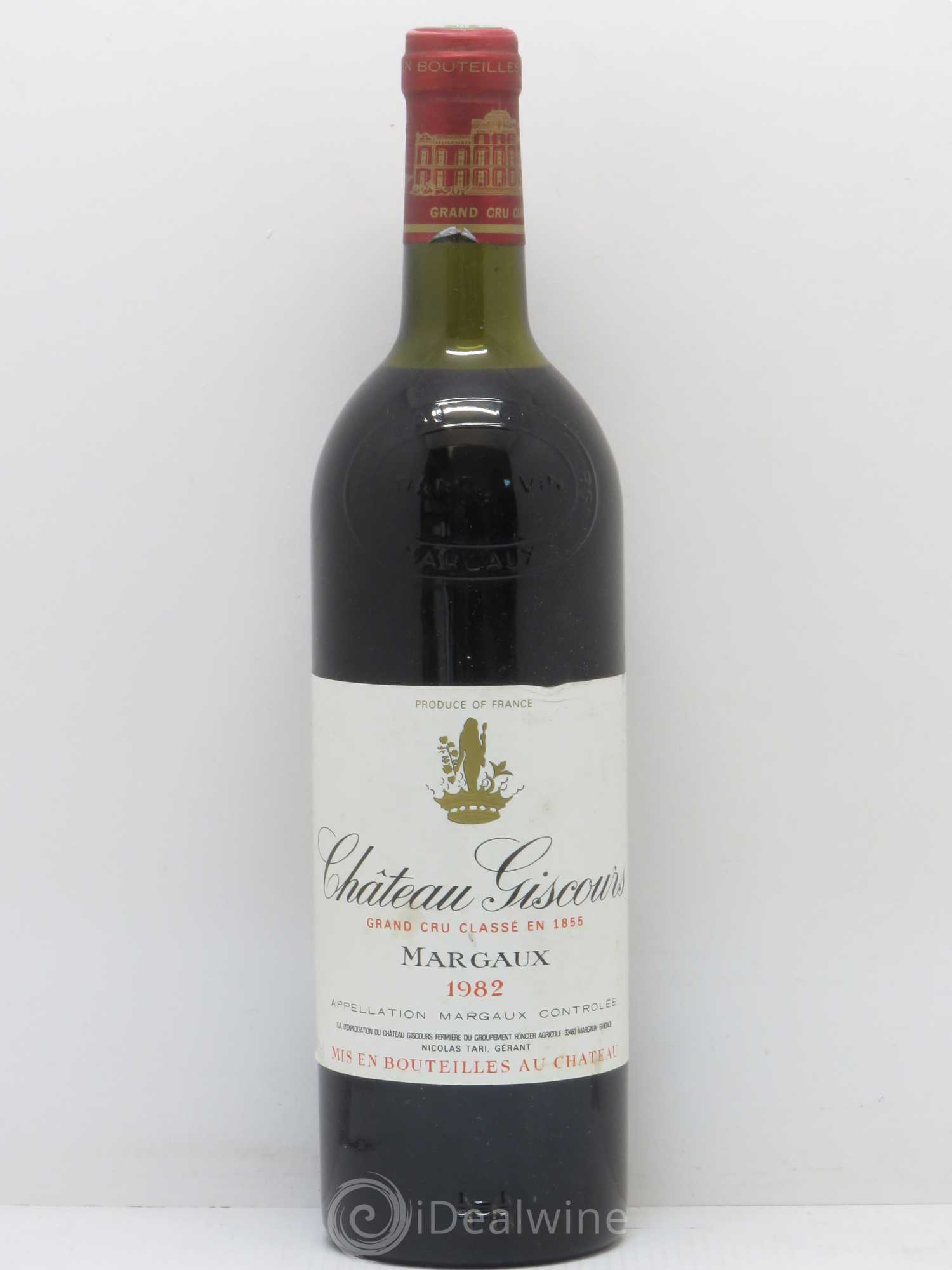 Château Giscours 3ème Grand Cru Classé (sans prix de réserve) 1982 - Lot de 1 bouteille - 0