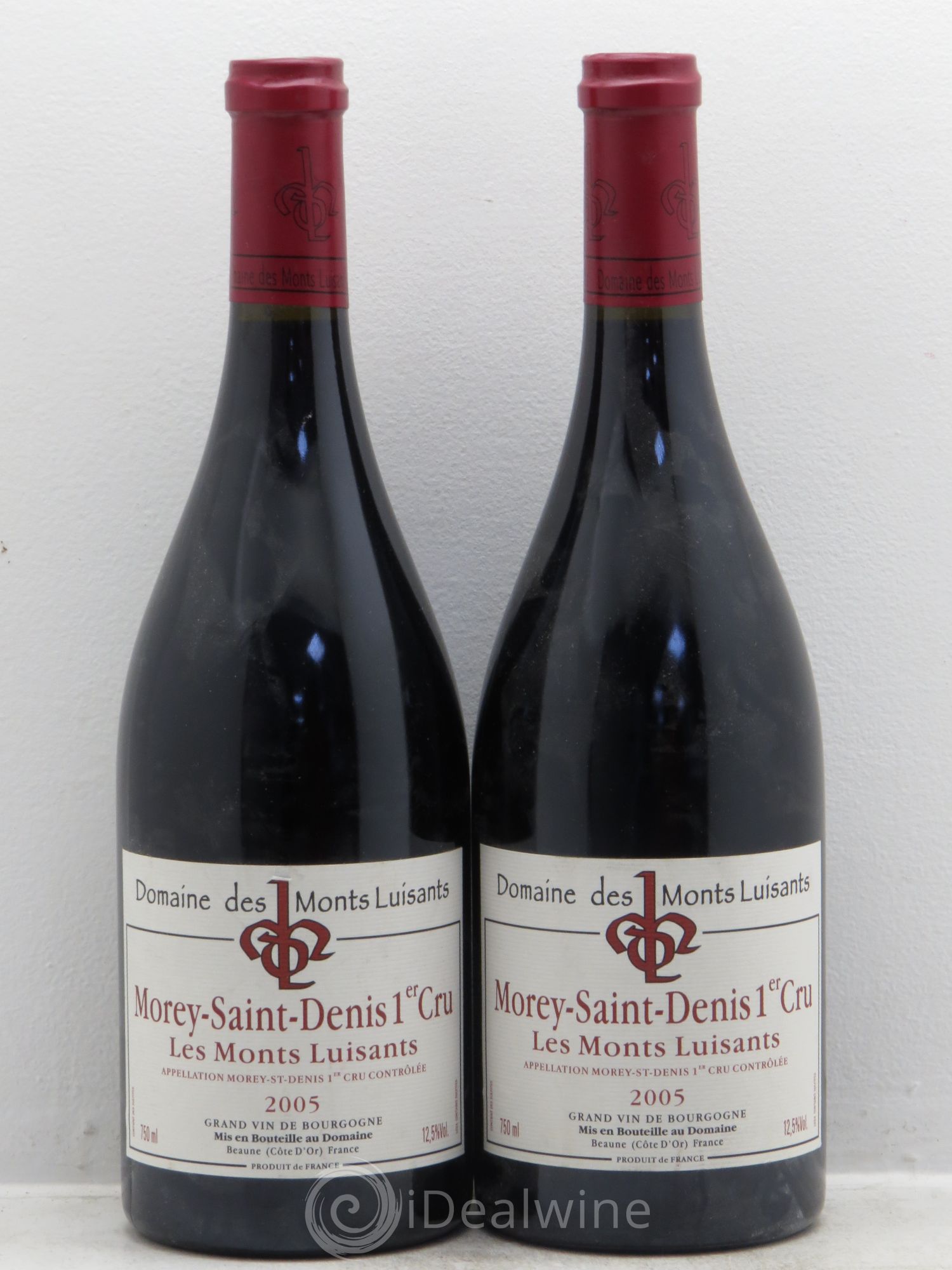 Morey-Saint-Denis 1er Cru Domaine des Montluisants 2005 - Posten von 2 Flaschen - 0