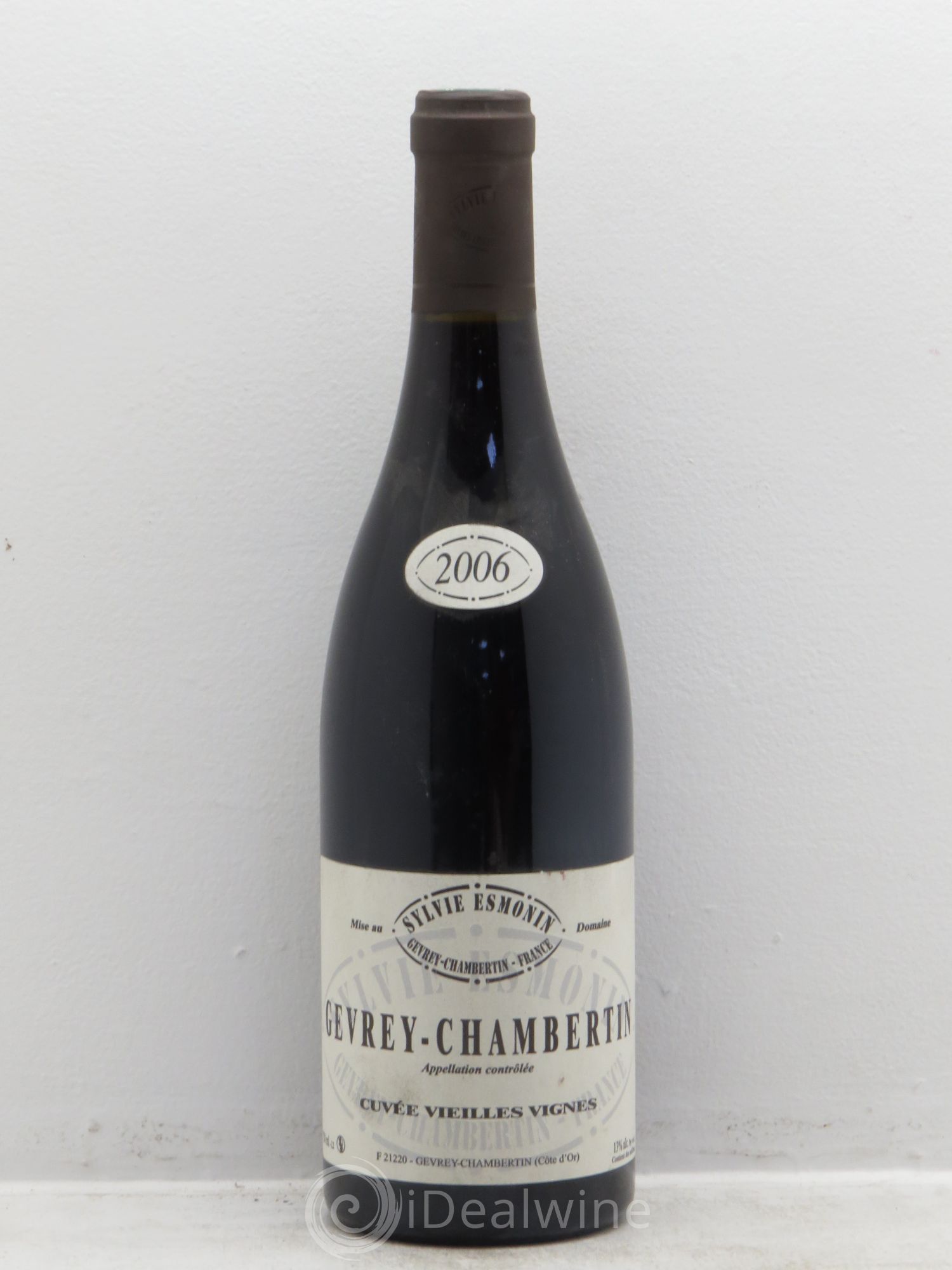 Gevrey-Chambertin Vieilles Vignes Sylvie Esmonin 2006 - Lot de 1 bouteille - 0