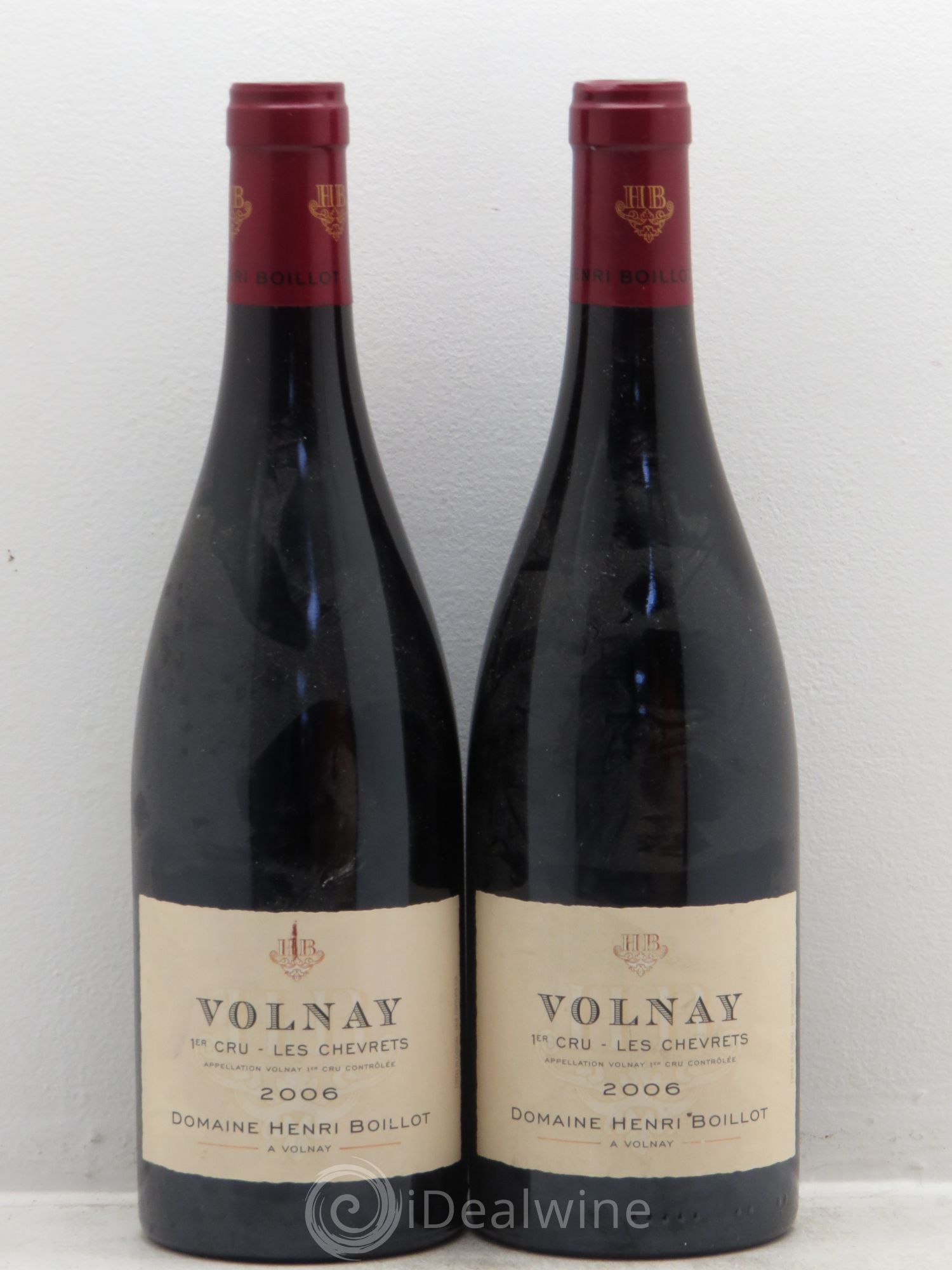 Volnay 1er Cru Les Chevrets Henri Boillot (Domaine) 2006 - Lot de 2 bouteilles - 0