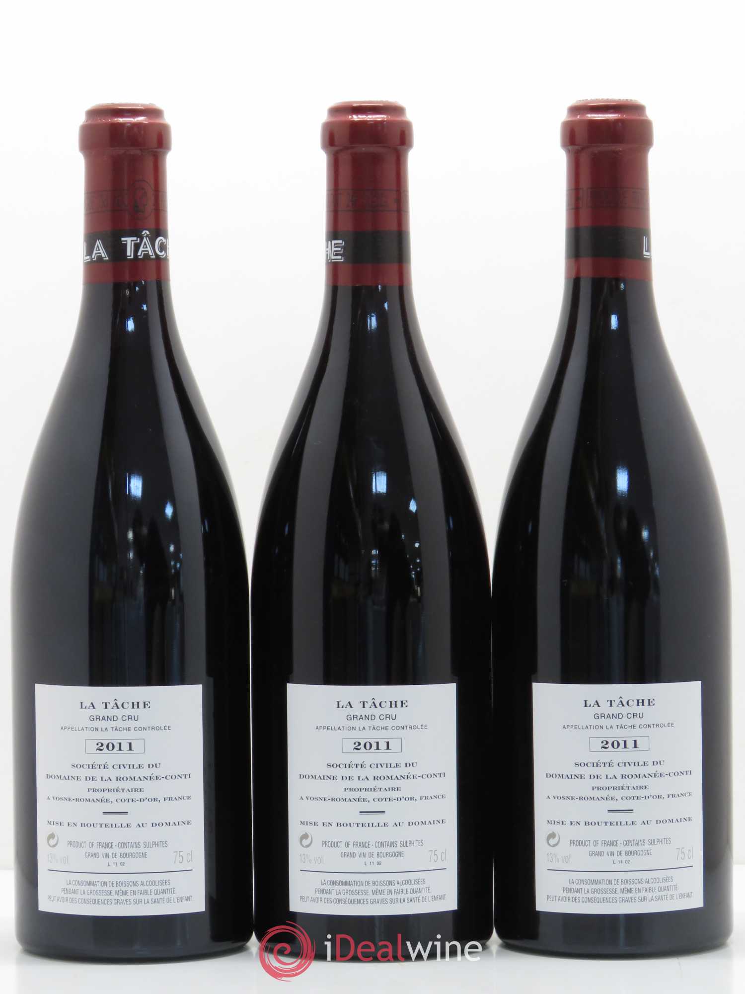 Assortiment 2011 du Domaine de la Romanée-Conti Domaine de la Romanée-Conti 1 Romanée Conti - 3 La Tache - 2 Echezeaux - 2 Grands Echezeaux - 2 Romanée Saint Vivant - 2 Richebourg 2011 - Posten von 1 Flasche - 4