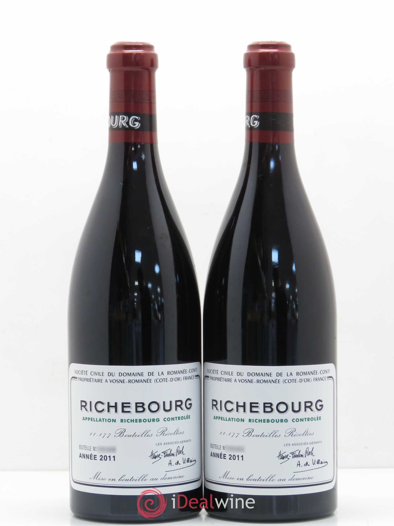 Assortiment 2011 du Domaine de la Romanée-Conti Domaine de la Romanée-Conti 1 Romanée Conti - 3 La Tache - 2 Echezeaux - 2 Grands Echezeaux - 2 Romanée Saint Vivant - 2 Richebourg 2011 - Posten von 1 Flasche - 9