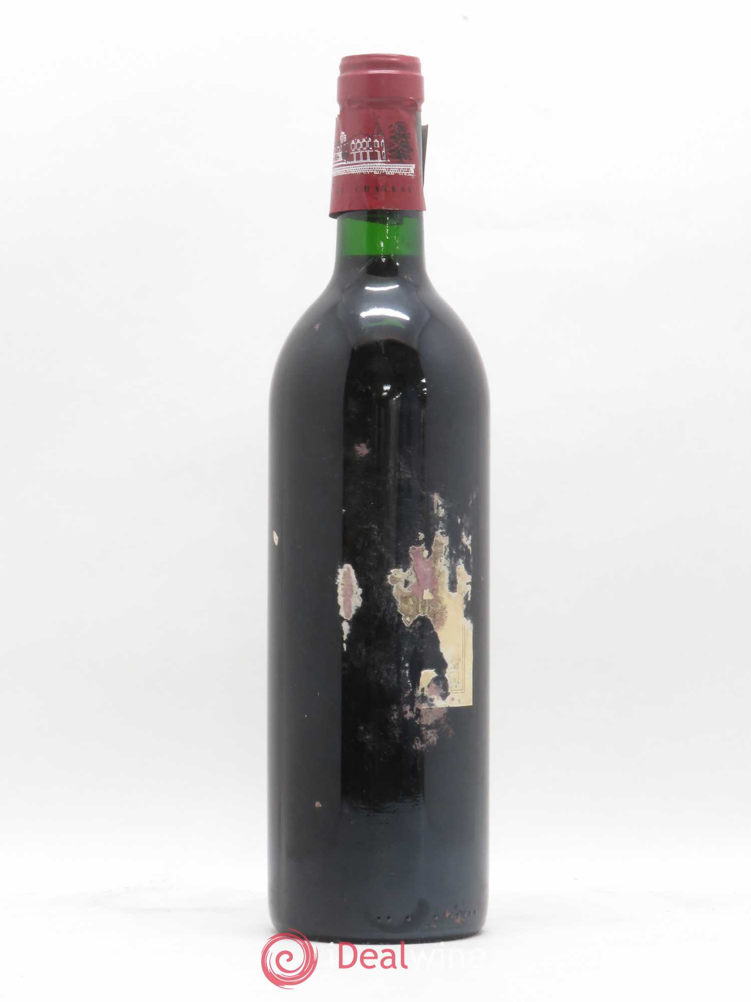 Château Lafite Rothschild 1er Grand Cru Classé (sans prix de réserve) 1987 - Lot de 1 bouteille - 0