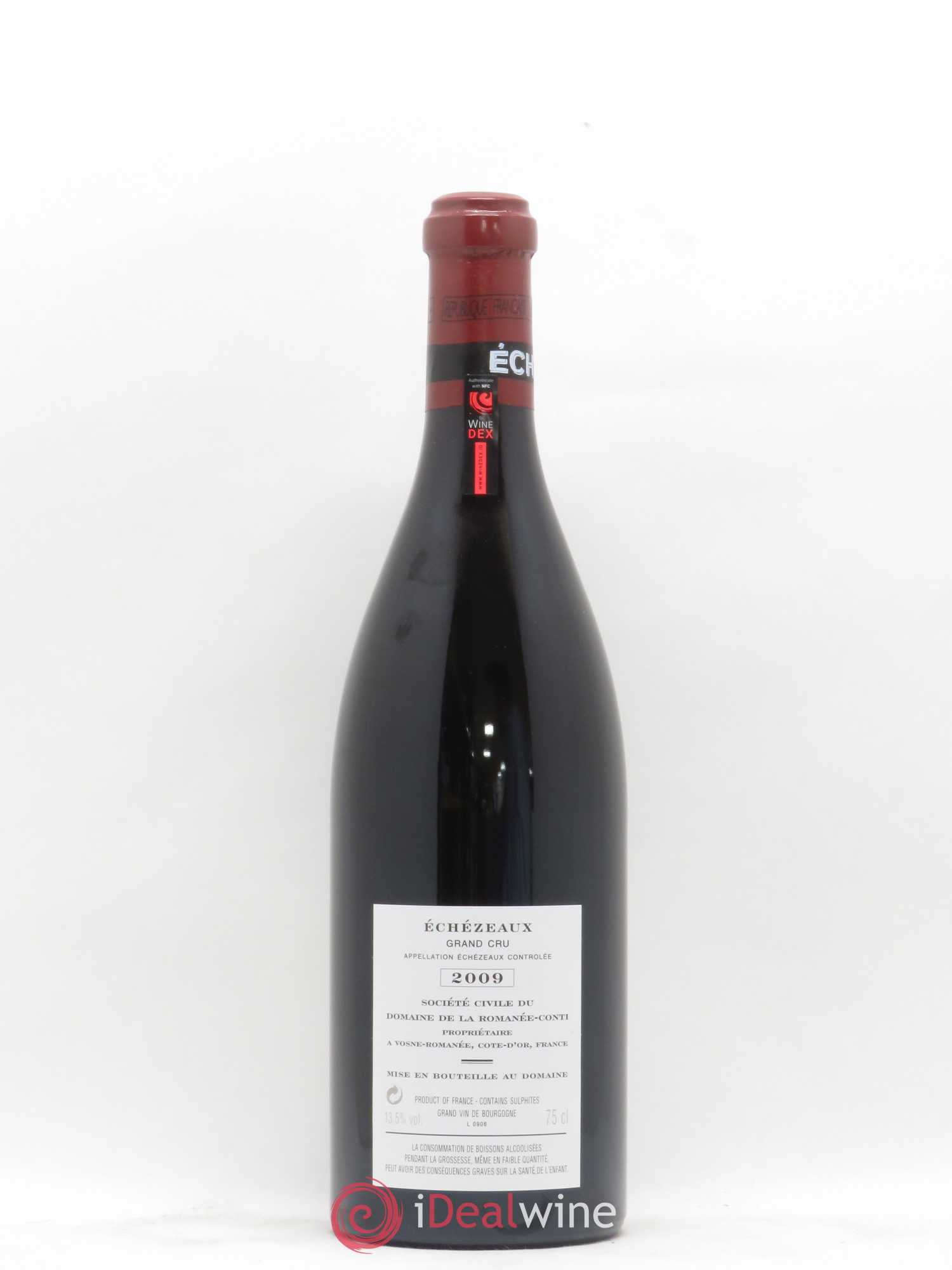 Echezeaux Grand Cru Domaine de la Romanée-Conti 2009 - Lot de 1 bouteille - 1