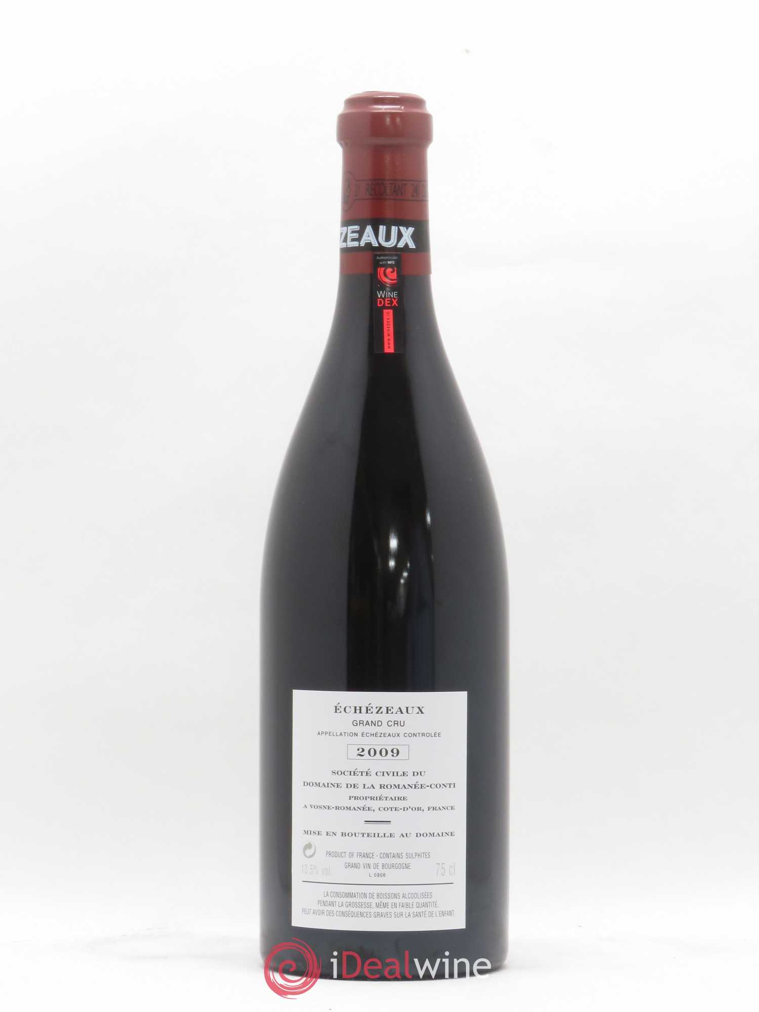 Echezeaux Grand Cru Domaine de la Romanée-Conti 2009 - Lot de 1 bouteille - 1