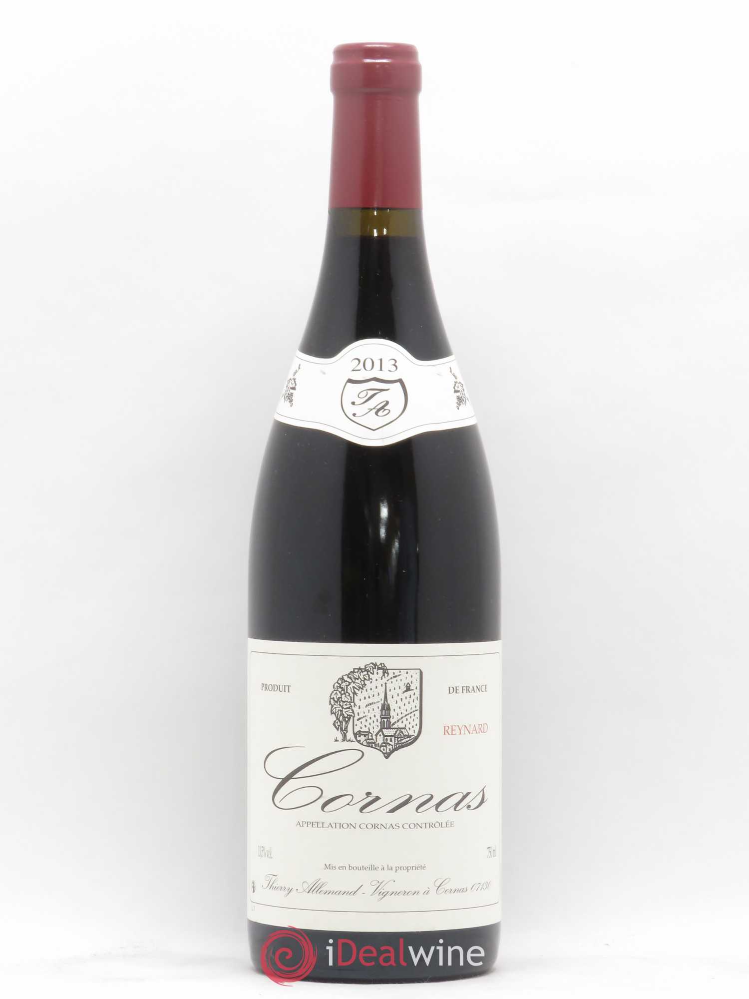 Cornas Reynard Thierry Allemand 2013 - Lot de 1 bouteille - 0
