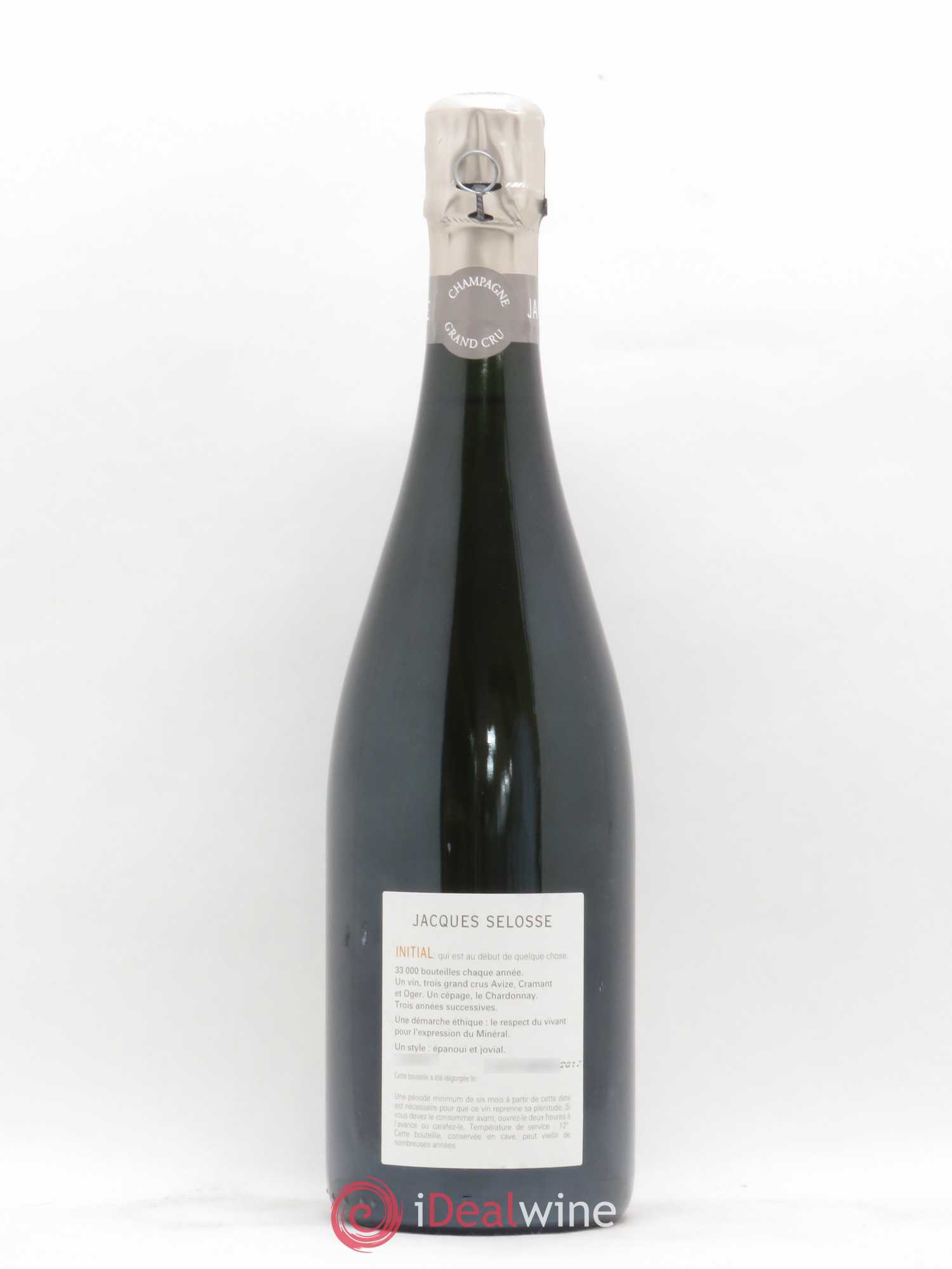 Initial Brut Jacques Selosse - Lot de 1 bouteille - 1