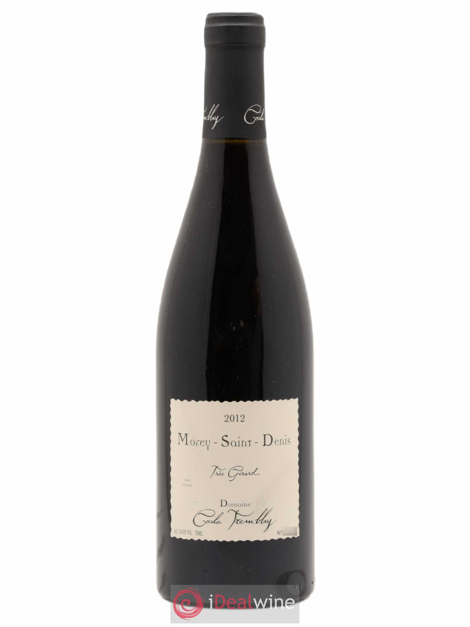 Morey-Saint-Denis Très Girard Cécile Tremblay 2012 - Lot de 1 bouteille - 0
