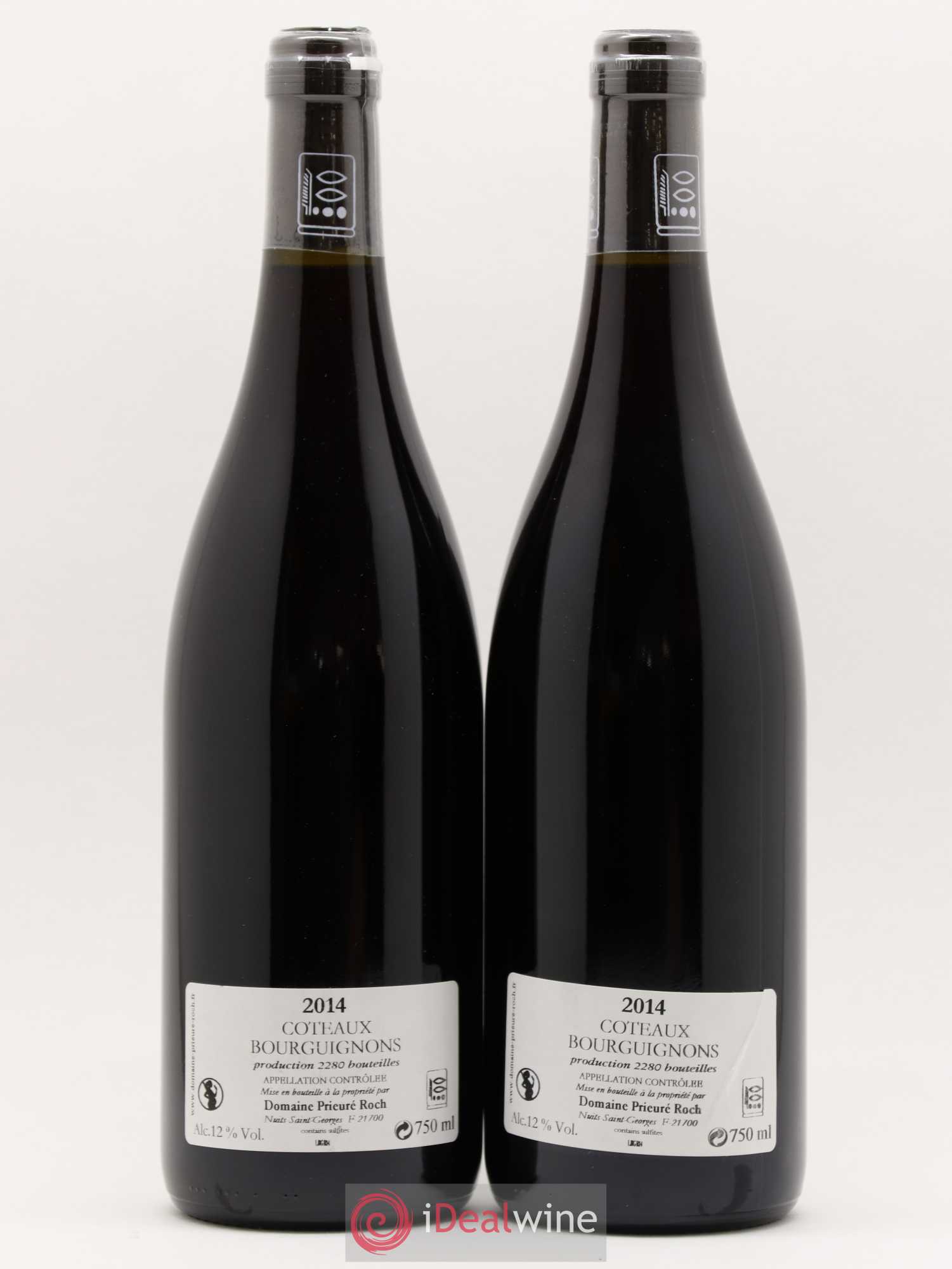 Coteaux Bourguignons Prieuré Roch 2014 - Posten von 2 Flaschen - 1