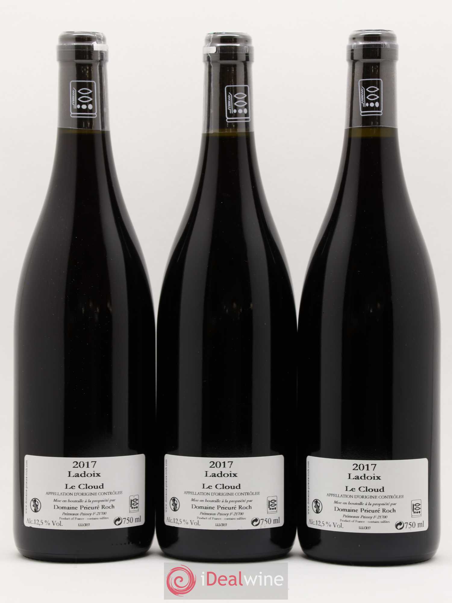 Ladoix Le Cloud Prieuré Roch 2017 - Lot de 3 bouteilles - 1