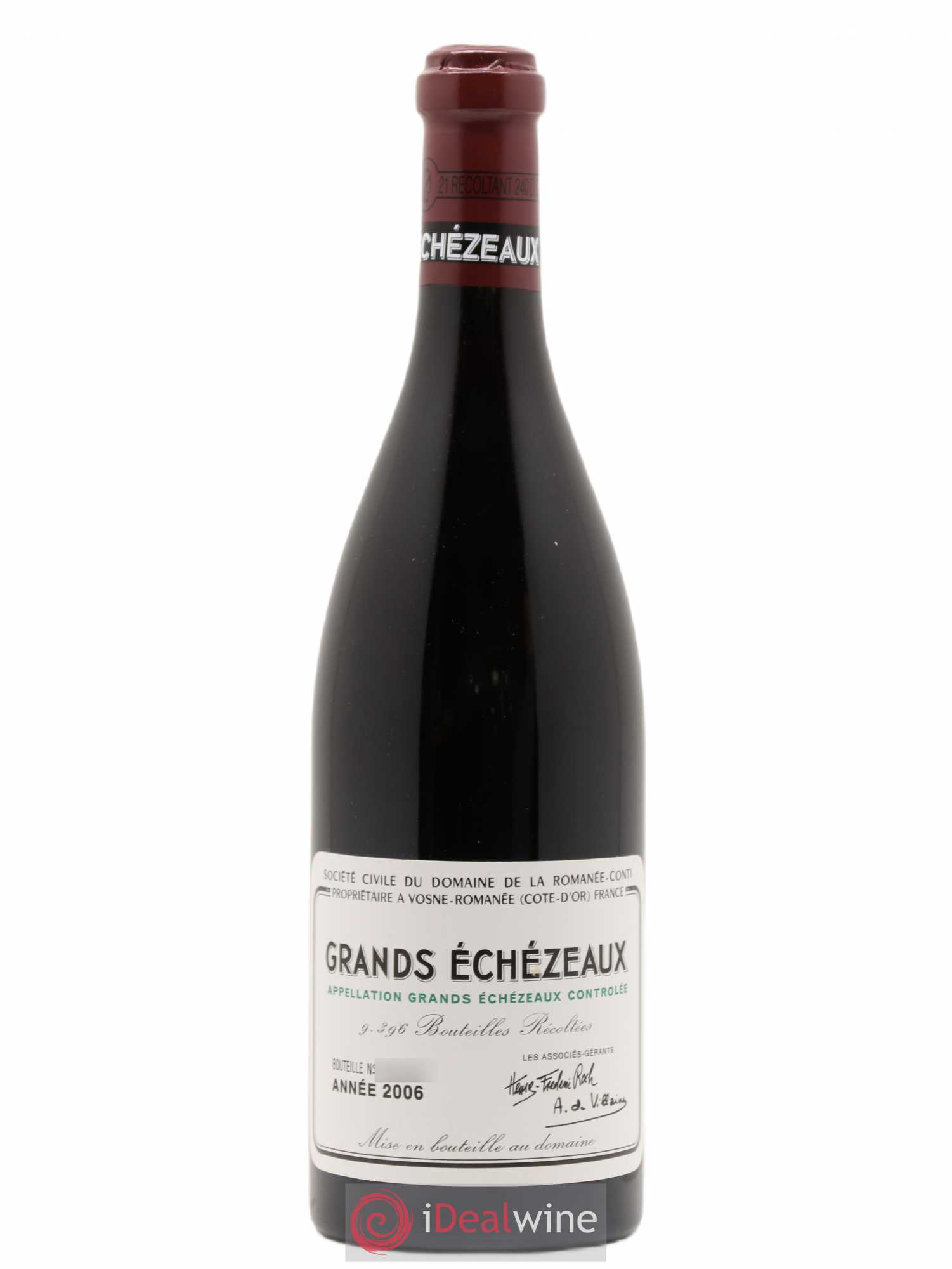 Grands-Echezeaux Grand Cru Domaine de la Romanée-Conti 2006 - Lot de 1 bouteille - 0