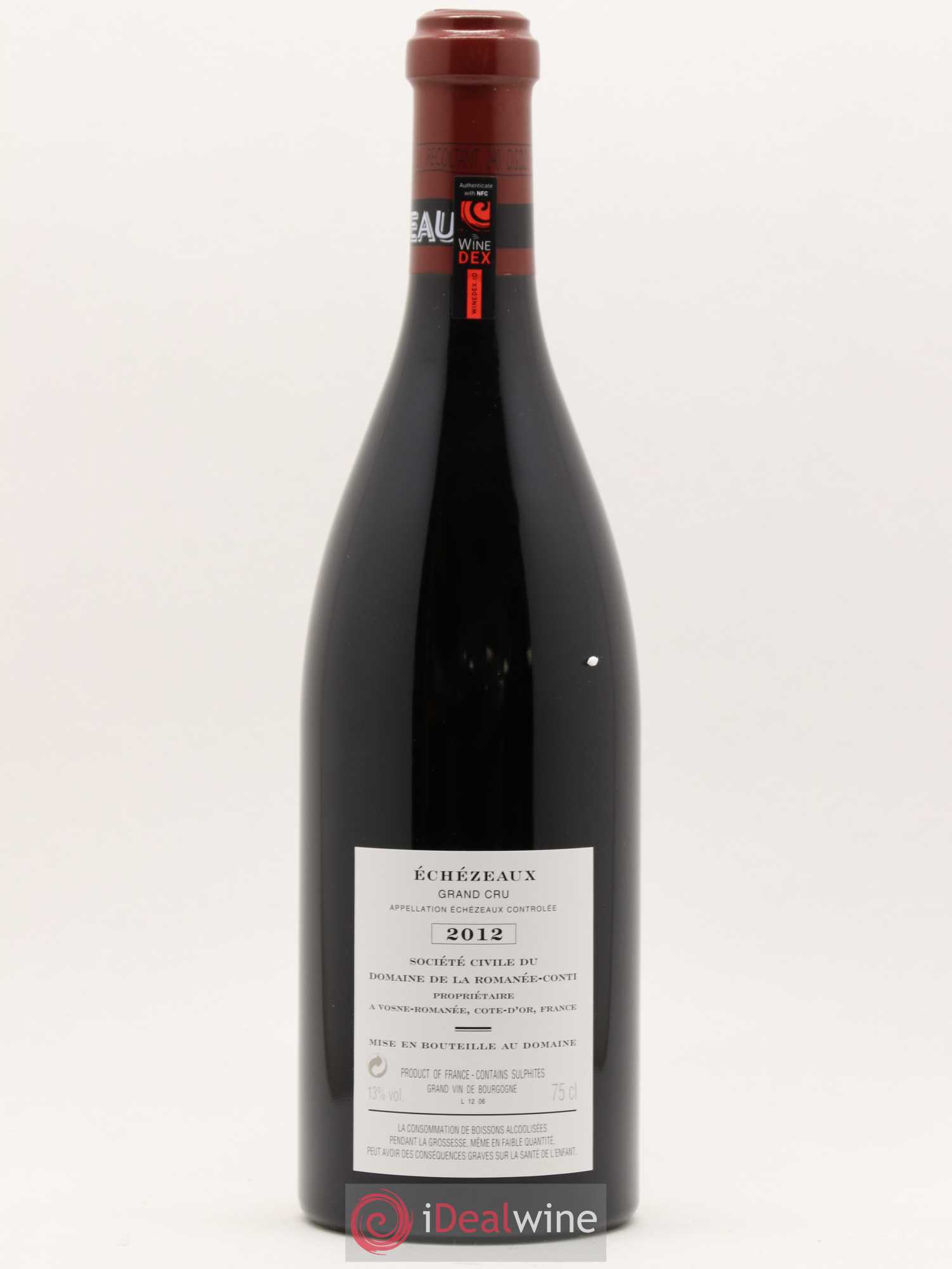 Echezeaux Grand Cru Domaine de la Romanée-Conti 2012 - Lot de 1 bouteille - 1