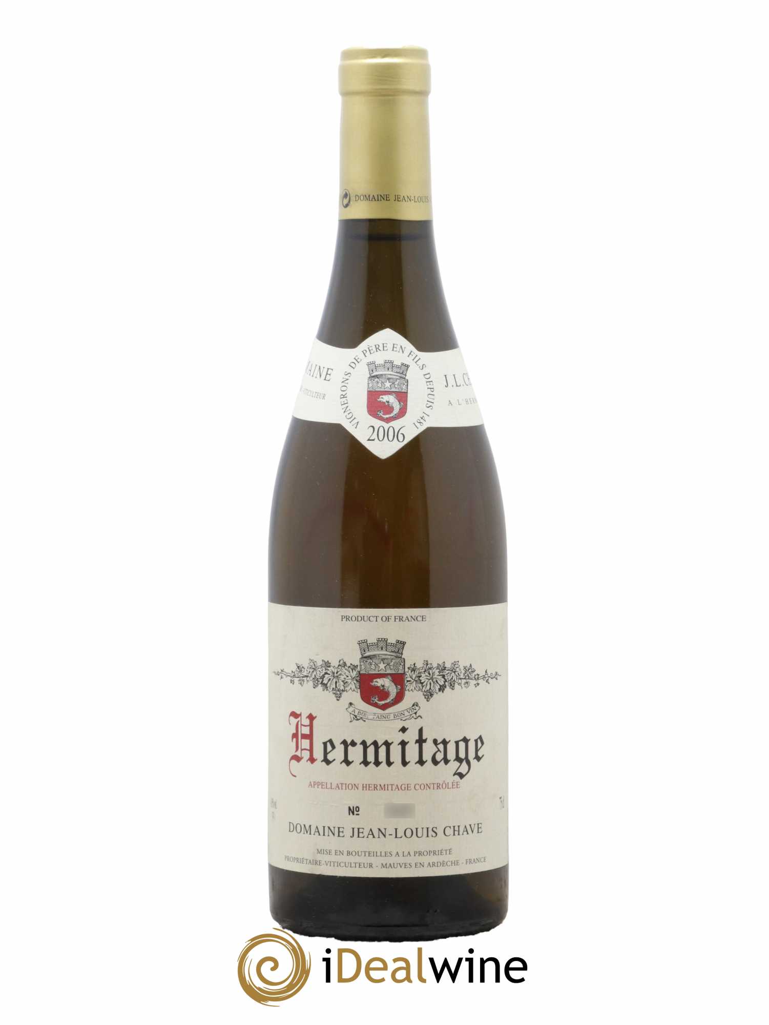 Hermitage Jean-Louis Chave 2006 - Lot de 1 bouteille - 0