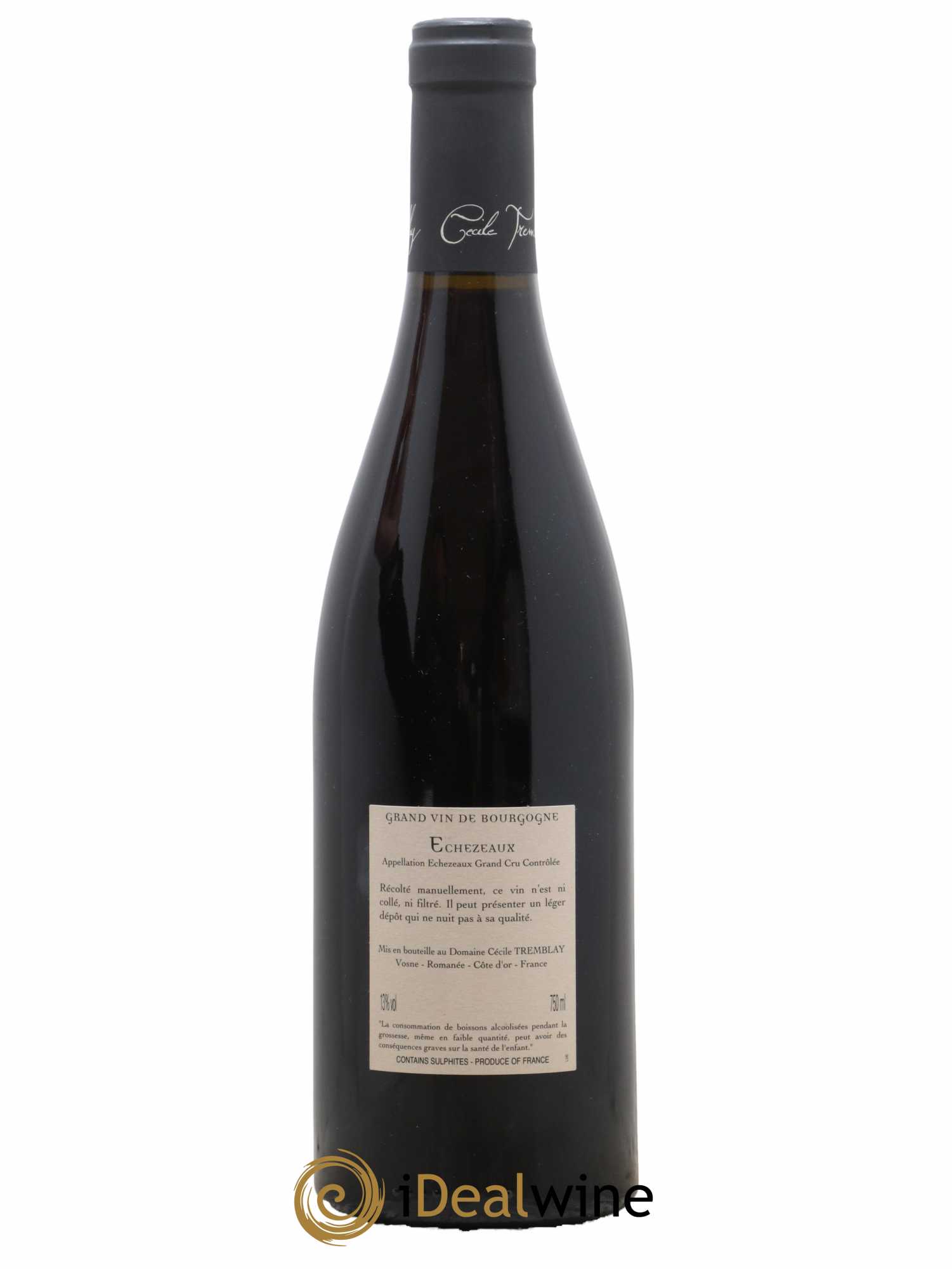 Echezeaux Grand Cru du dessus Cécile Tremblay 2012 - Lot de 1 bouteille - 1