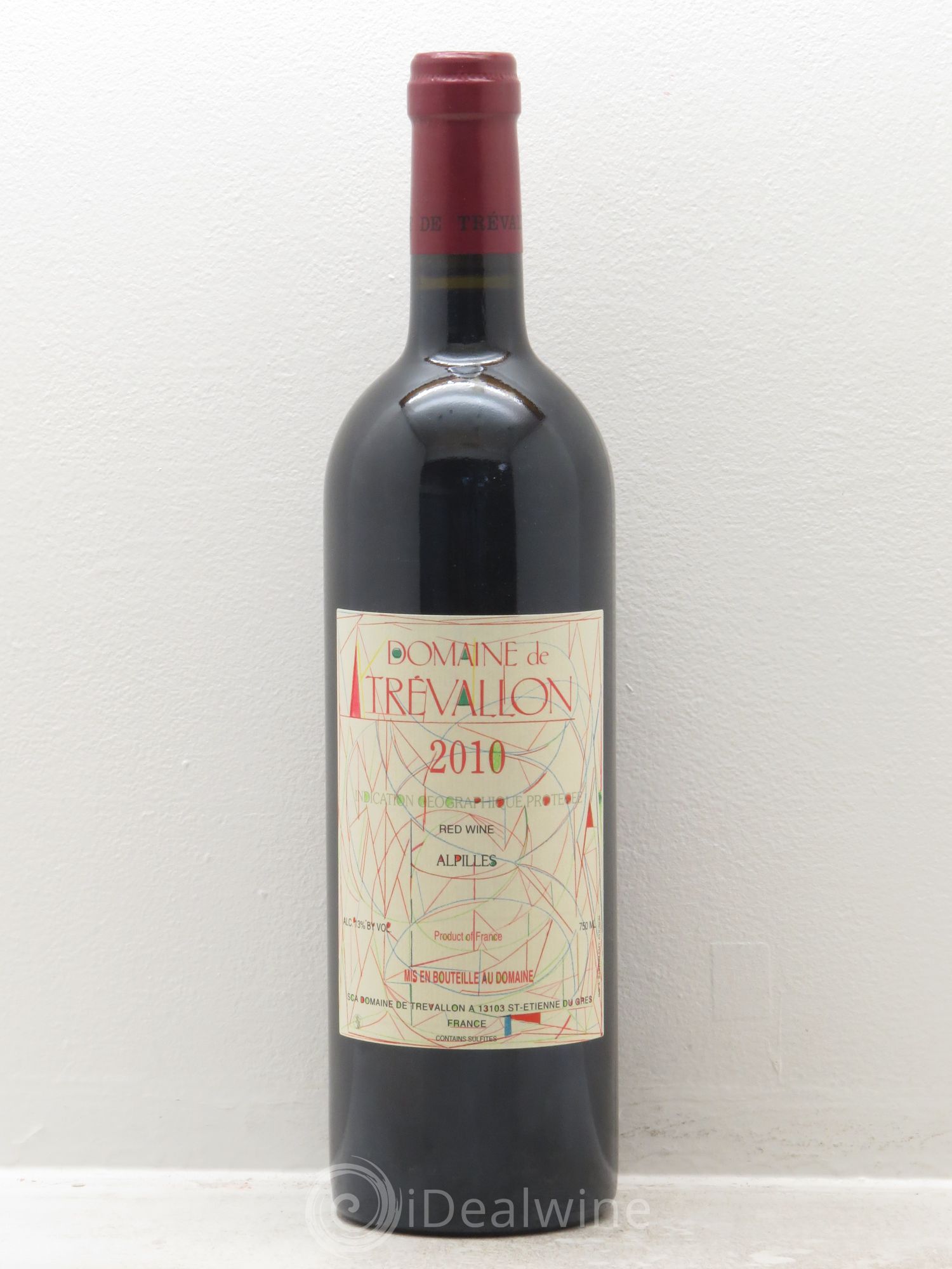 VDP Bouches du Rhône Trévallon (Domaine de) Eloi Dürrbach 2010 - Lot de 12 bouteilles - 0