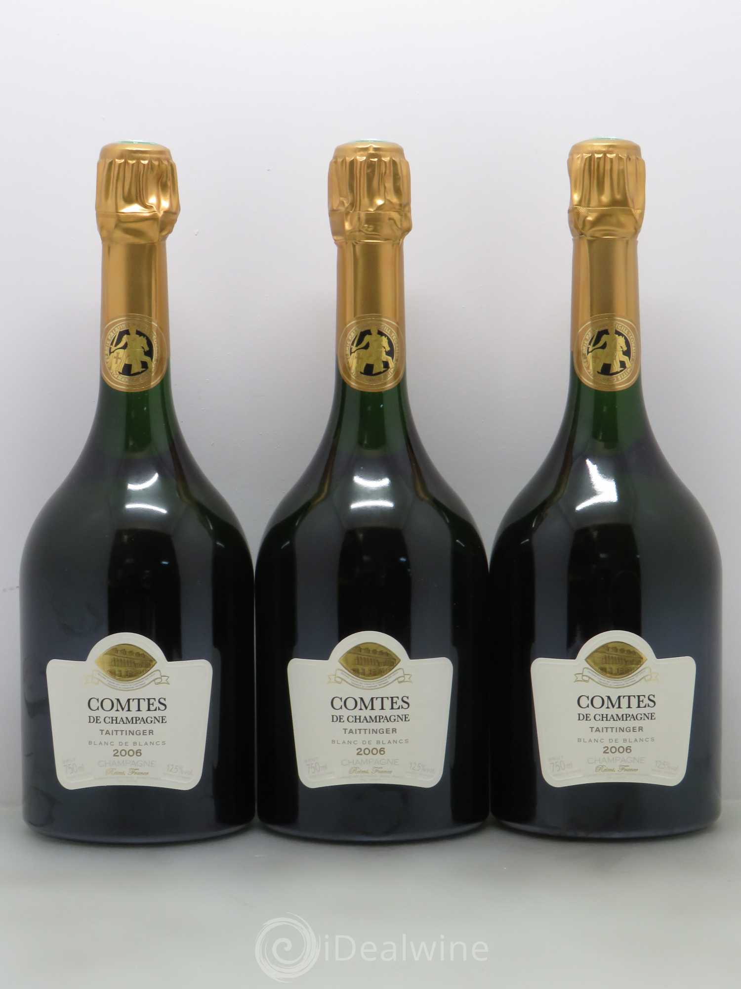 Comtes de Champagne Taittinger 2006 - Lot de 3 bouteilles - 0